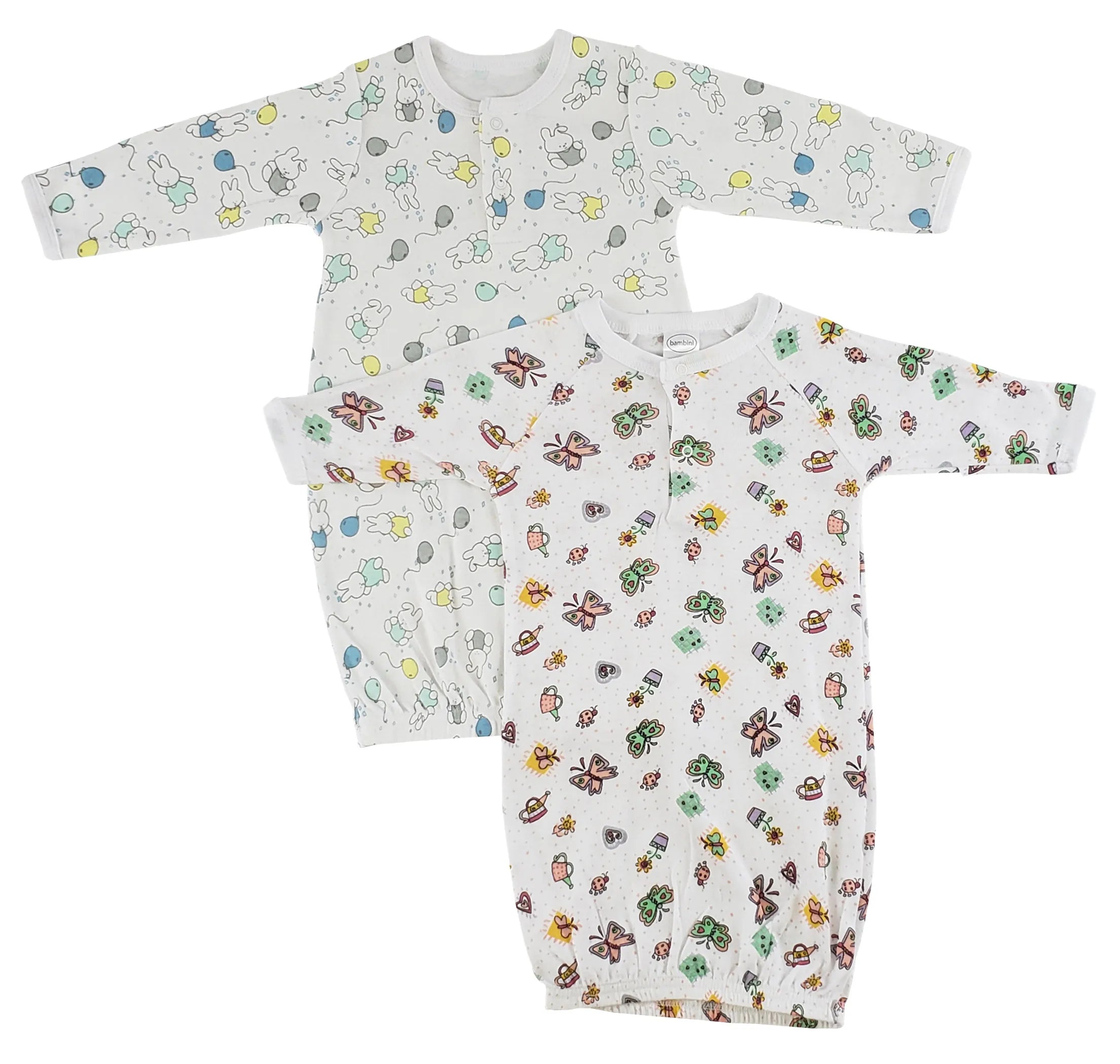 Bambini Printed Infant Gowns