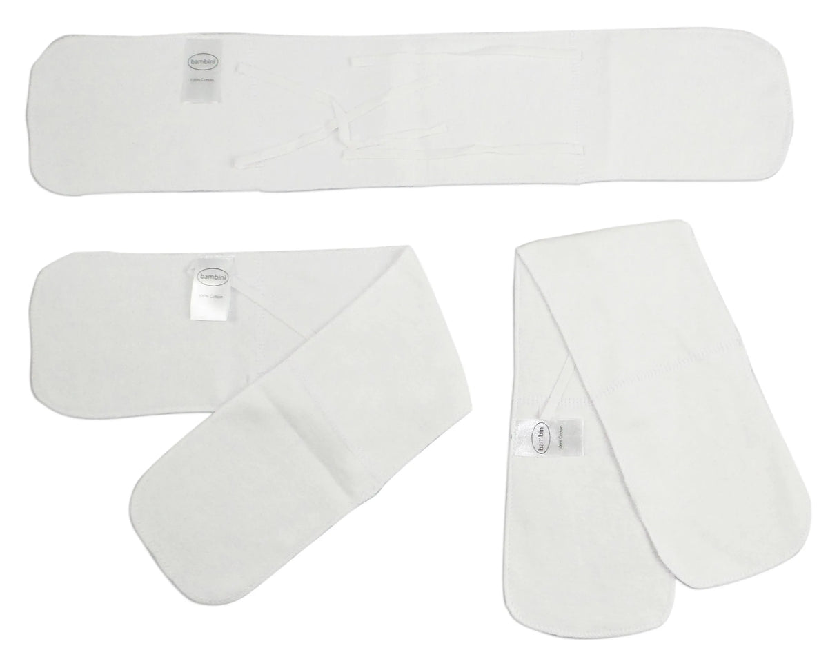 Bambini Infant Abdominal Binder (Pack Of 3)