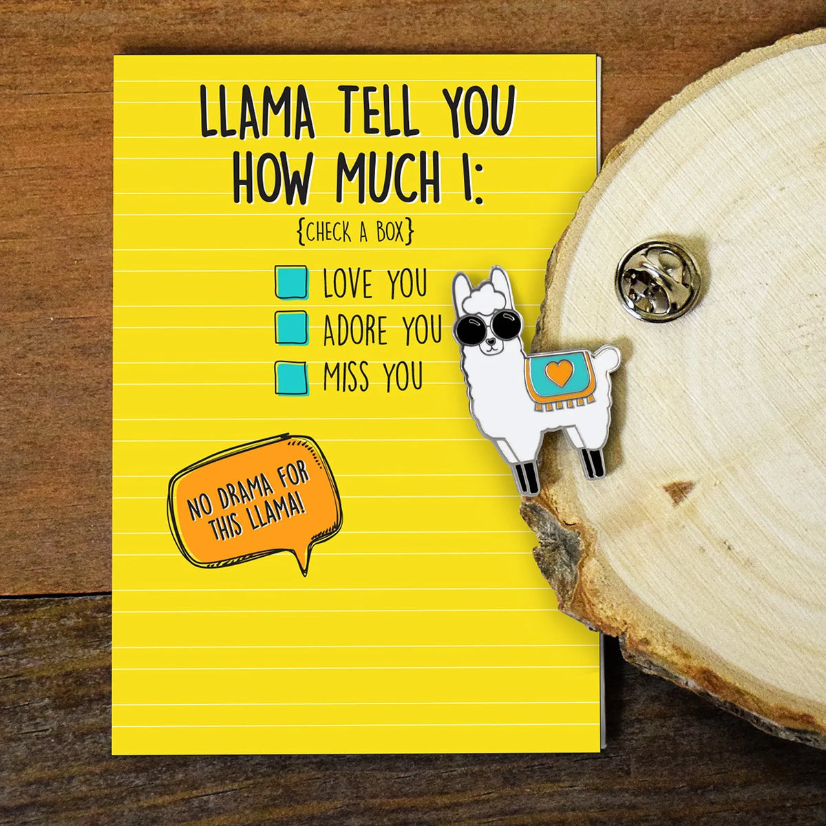 Llama Tell You Pin