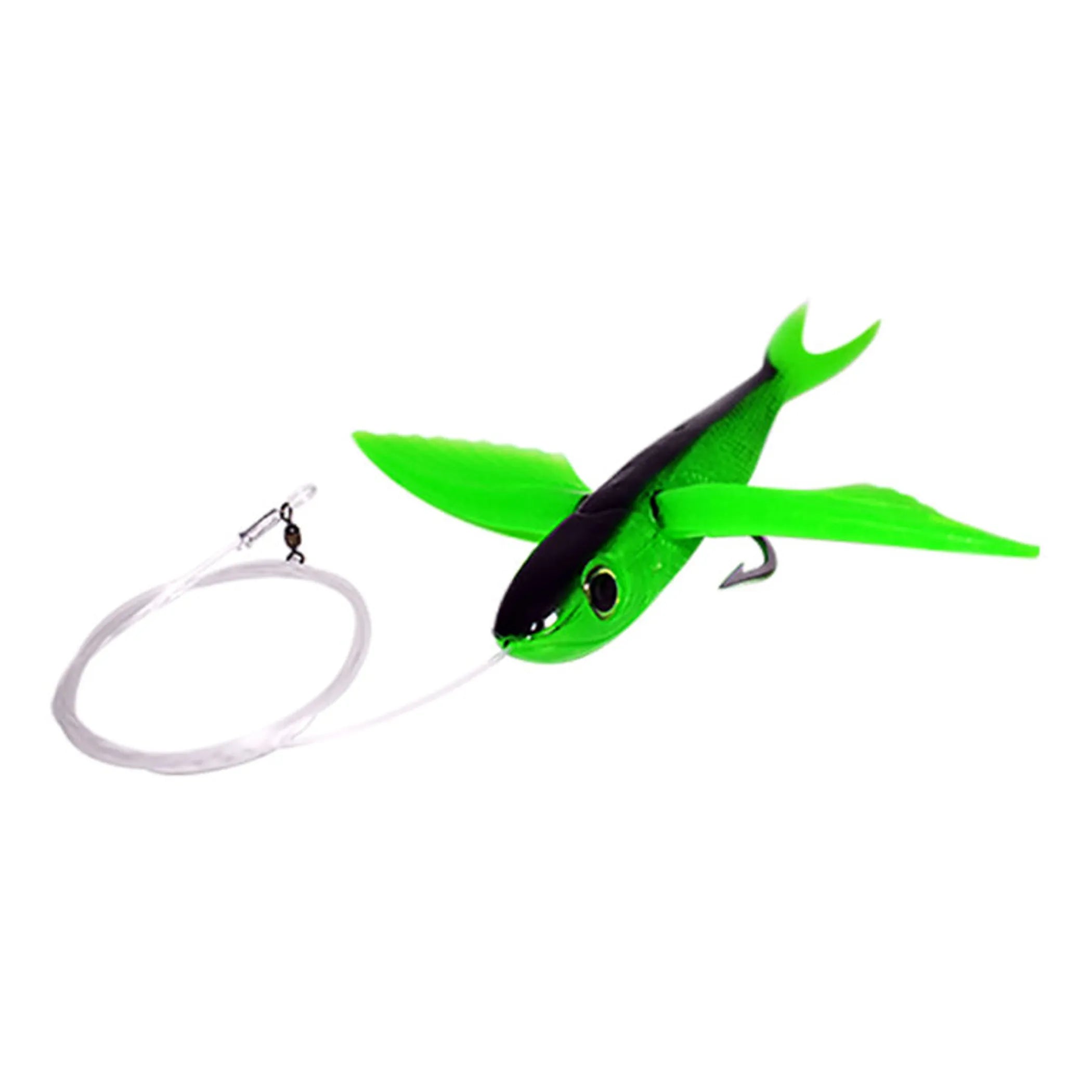 Flying Fish Green 7in Rigged