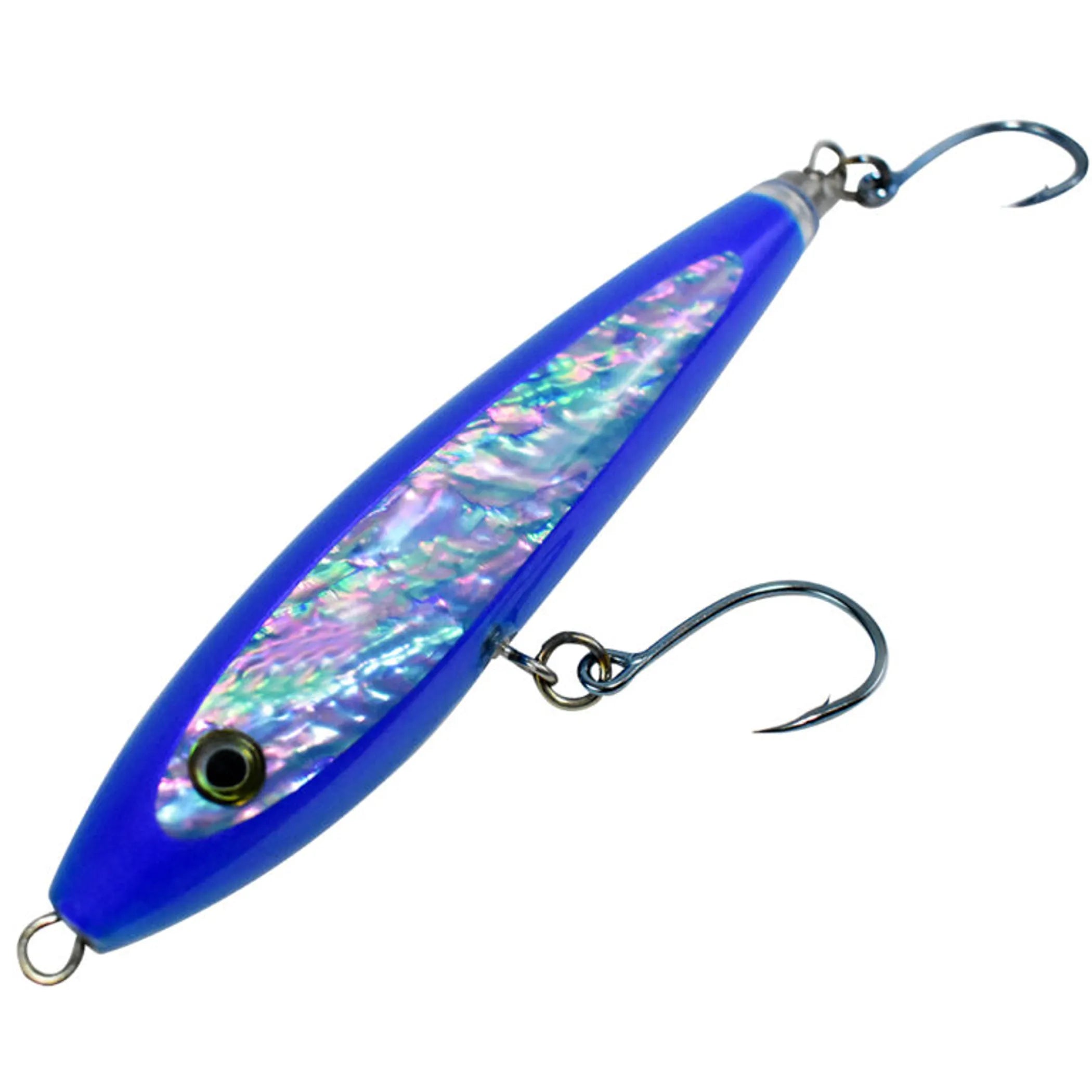 Stickbait Abalone 8In Blue W/Hooks