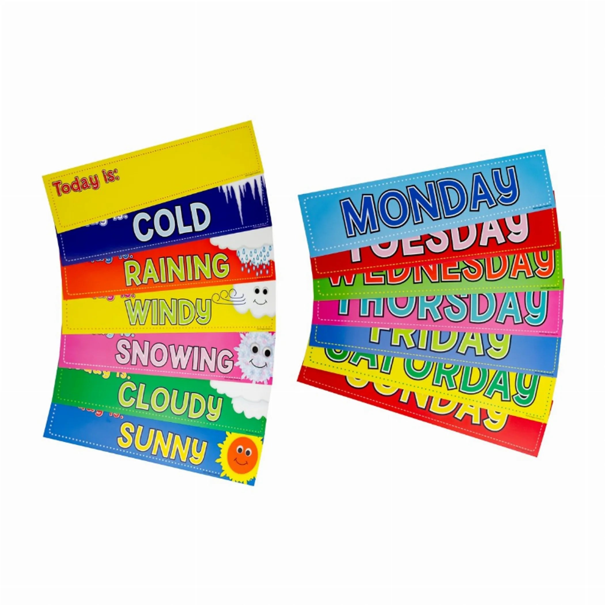 Days Of The Week Cards