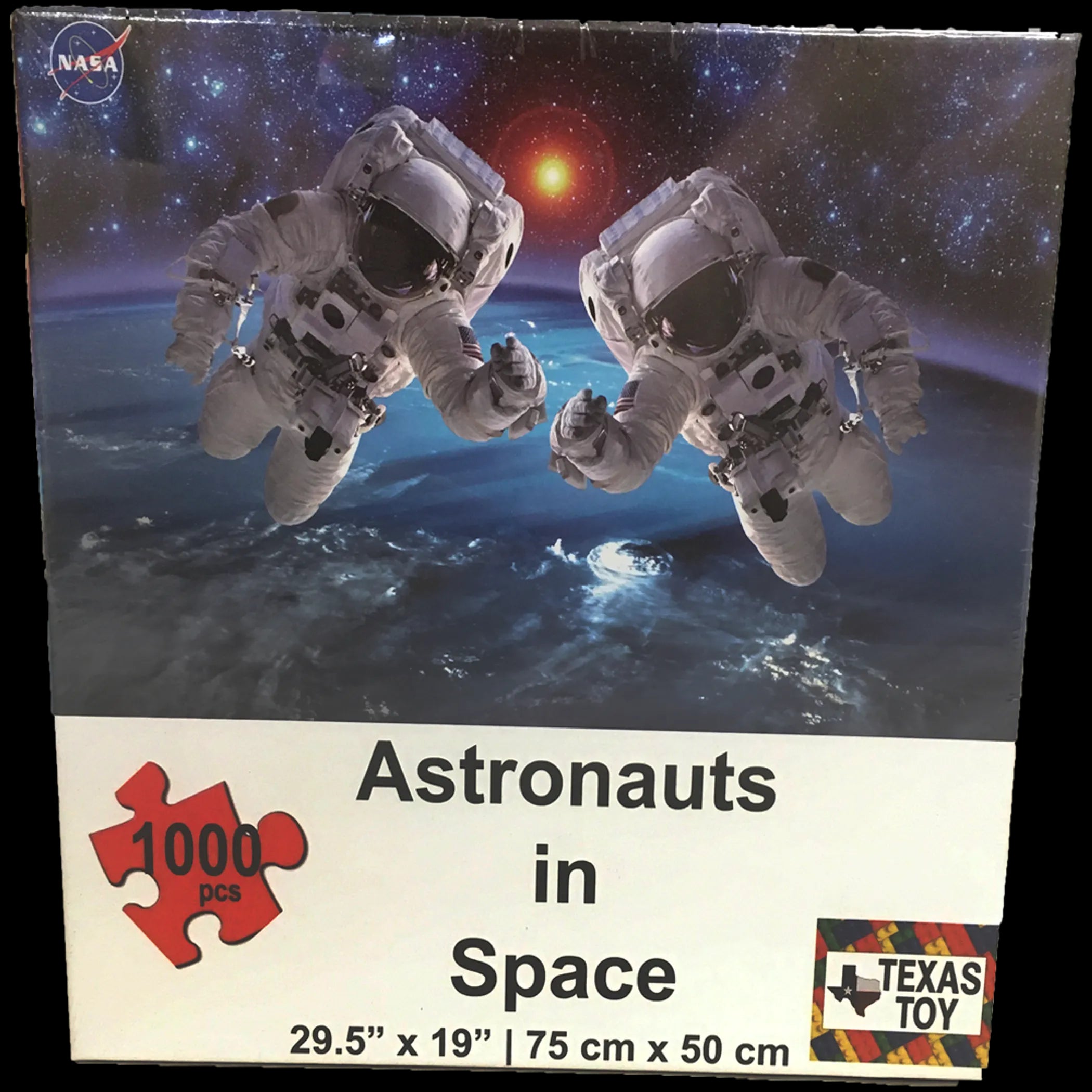 Astronauts In Space Cardboard Puzzle (1000 Pieces)