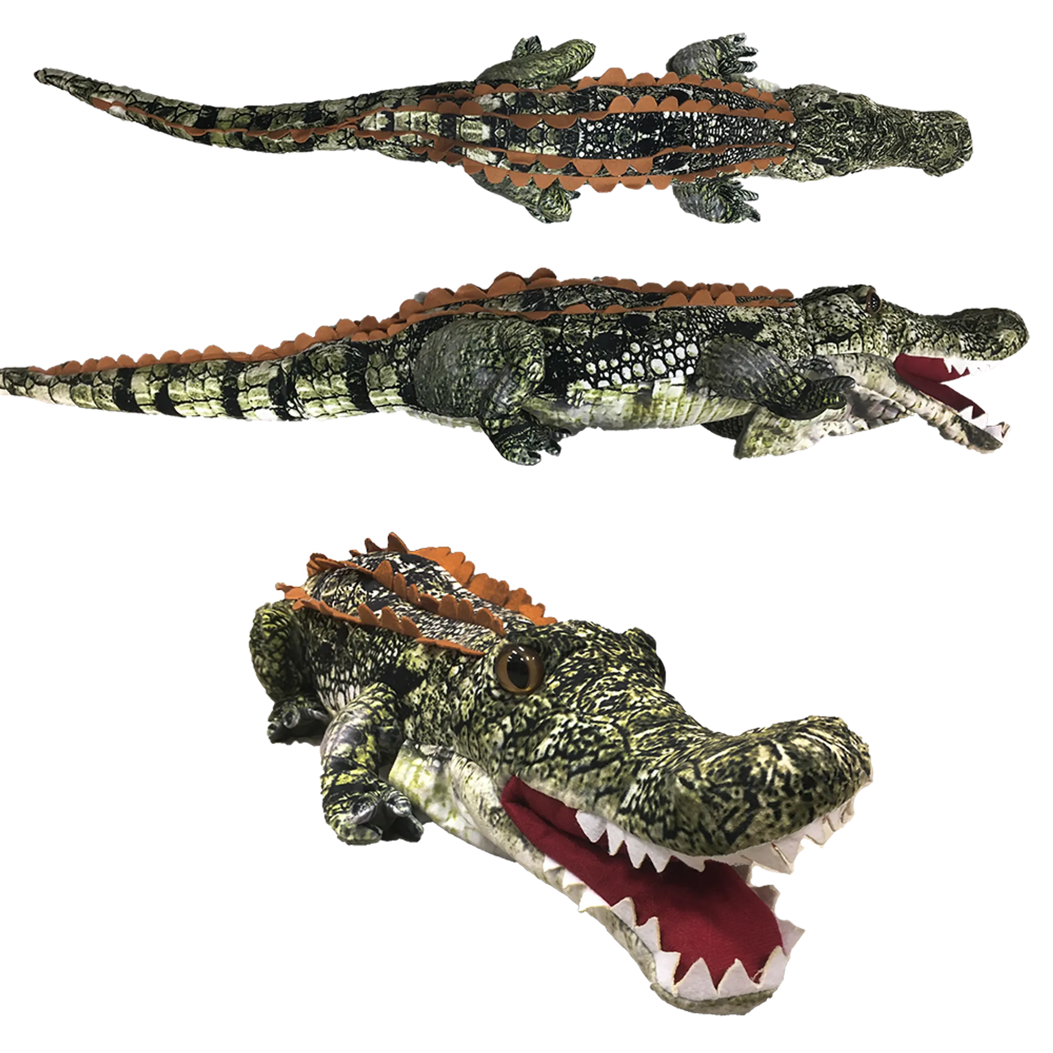 Crocodile 40 Hand Puppet Plush Stuffed Animal"