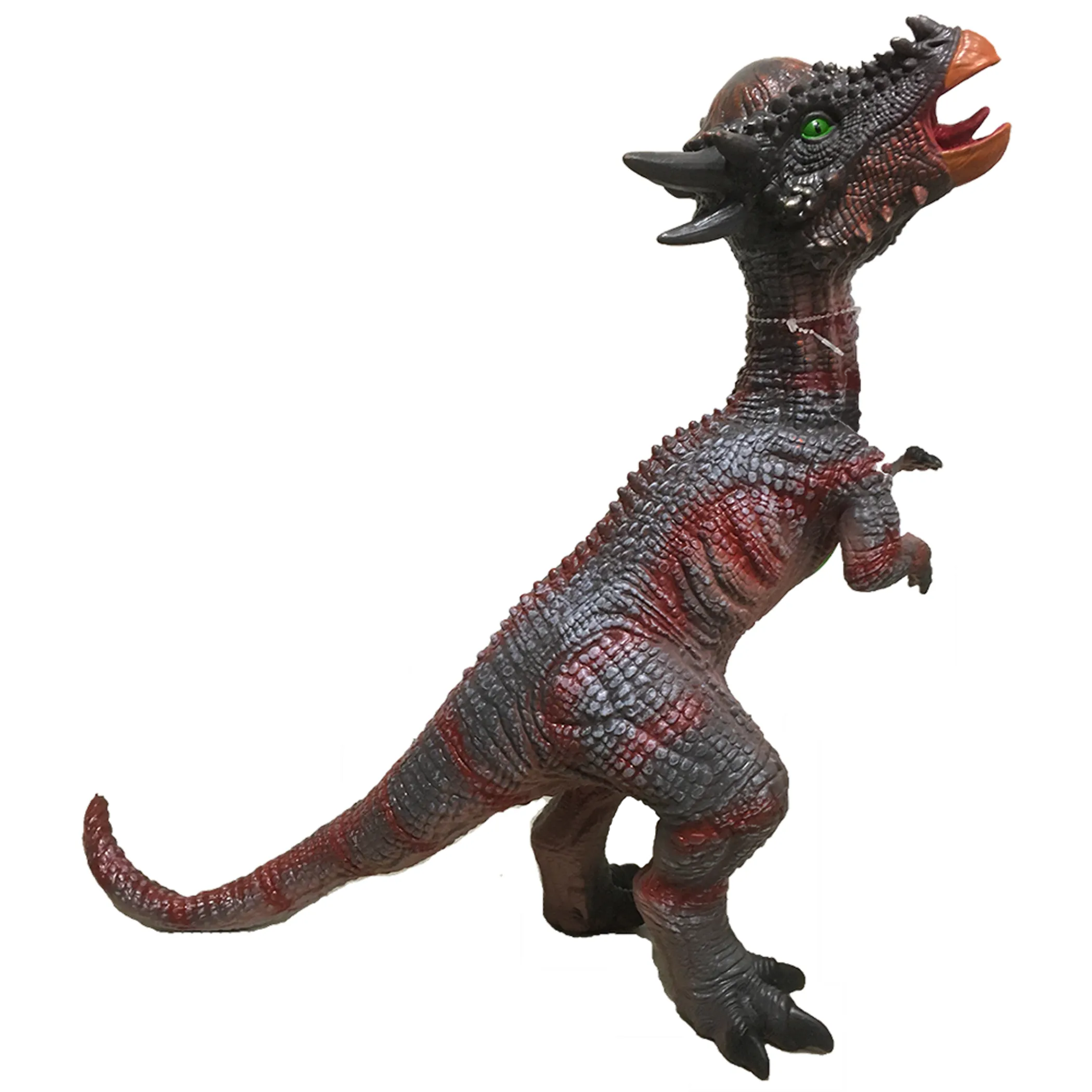 Pacycephalosaurus 22″ Vinyl Dinosaur Figurine with Sound Effects