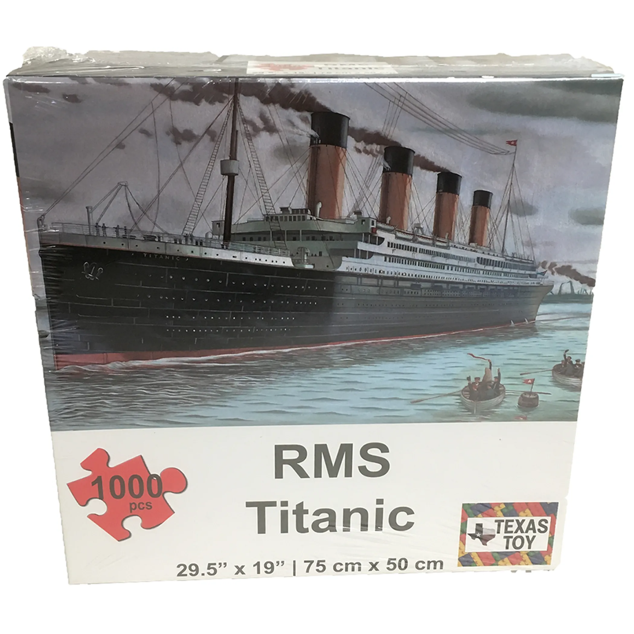 Rms Titanic Ship Cardboard Puzzle 1000-Pc 2Mm