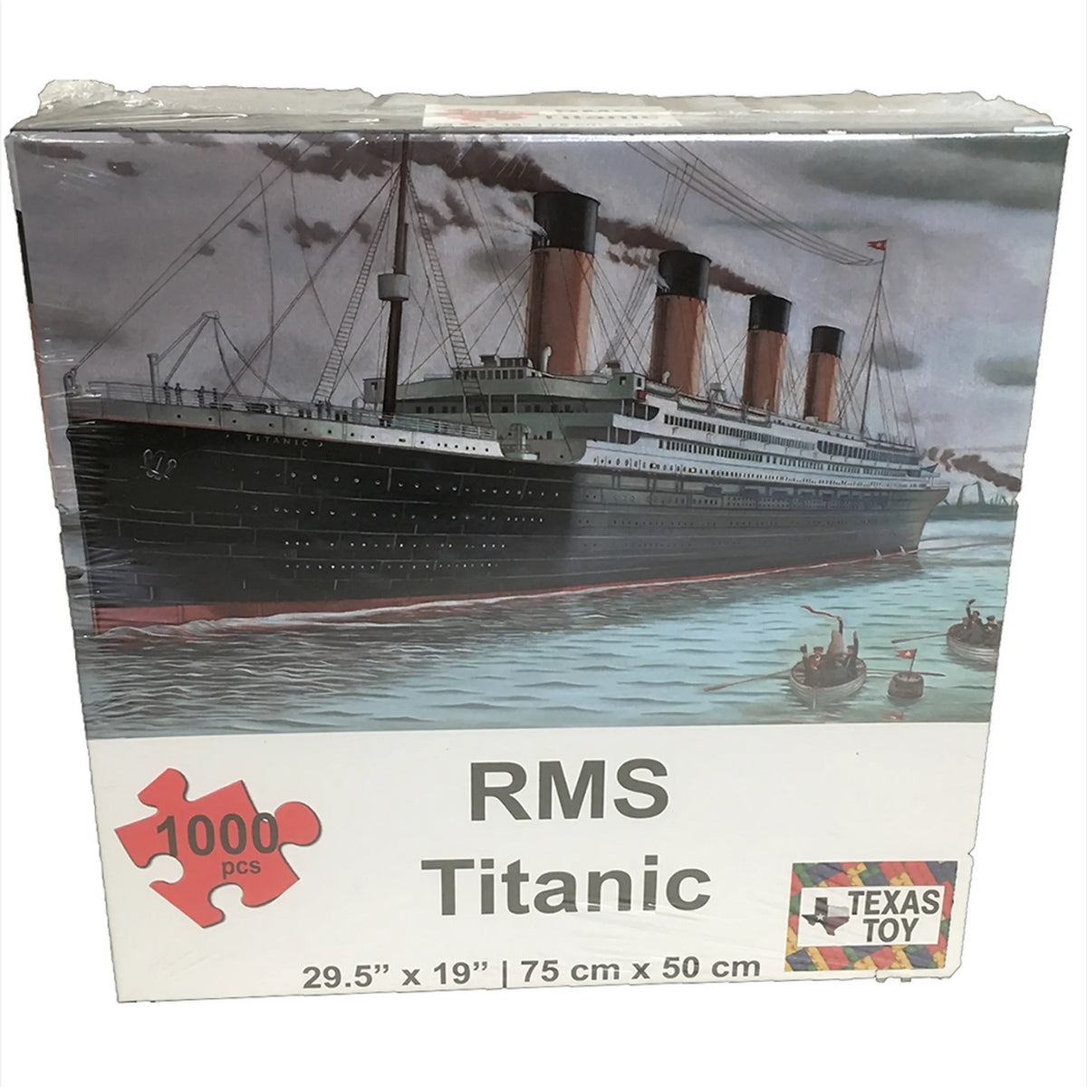 Rms Titanic Ship Cardboard Puzzle 1000-Pc 2Mm
