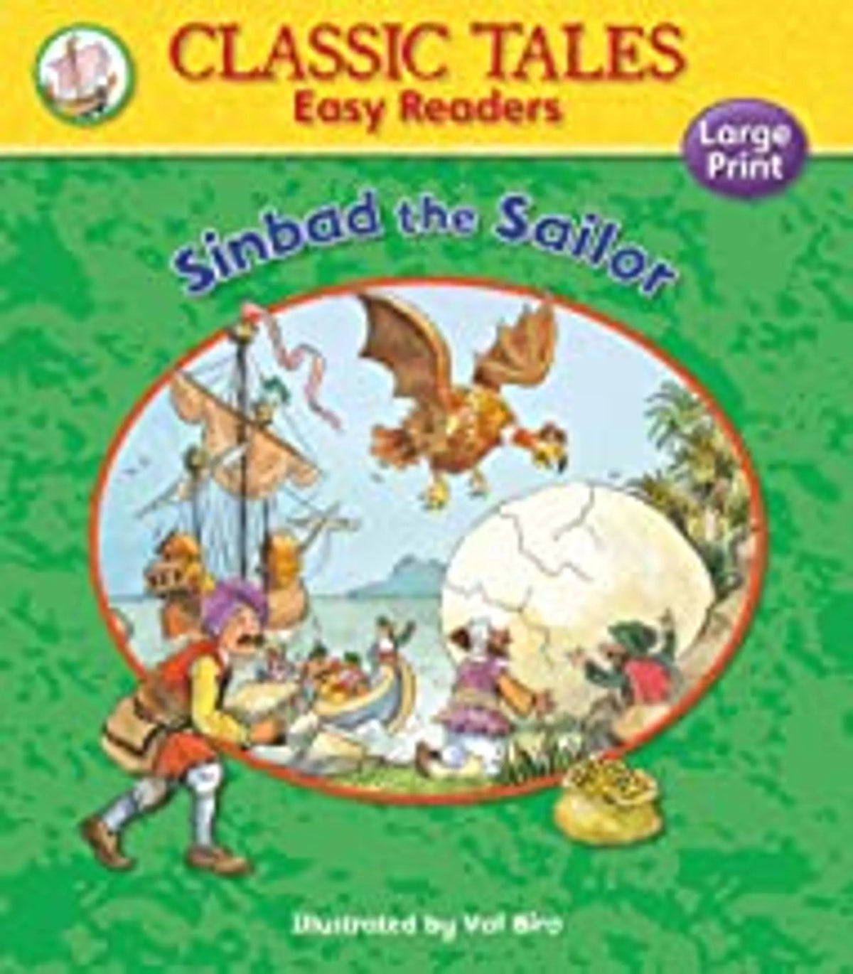 Classic Tales-Sinbad The Sailor, Easy Reader With Large Clear Simple Text (Age (Age 4+)