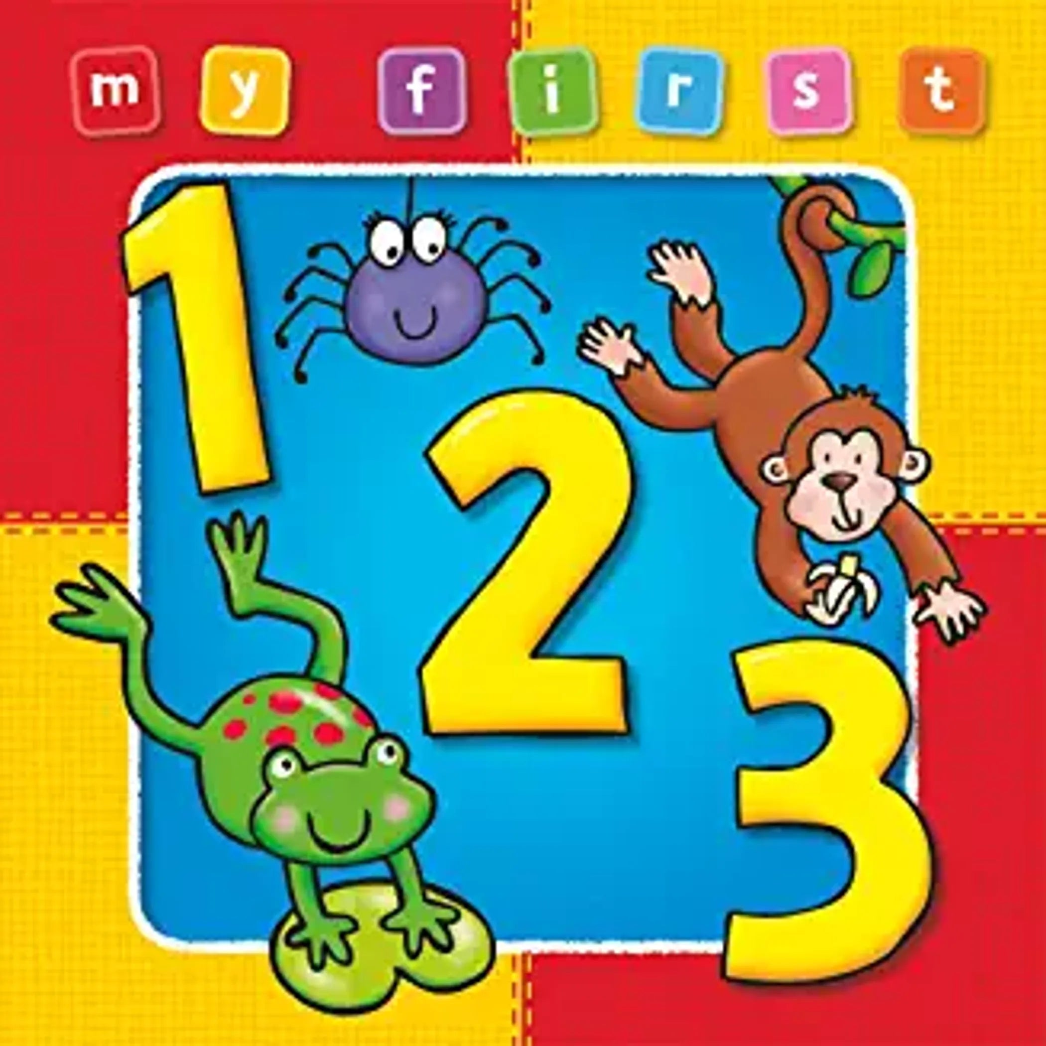 My First 123 Book, Deluxe Padded Edition - Colorful, Fun, First 123 (Age 0-3)