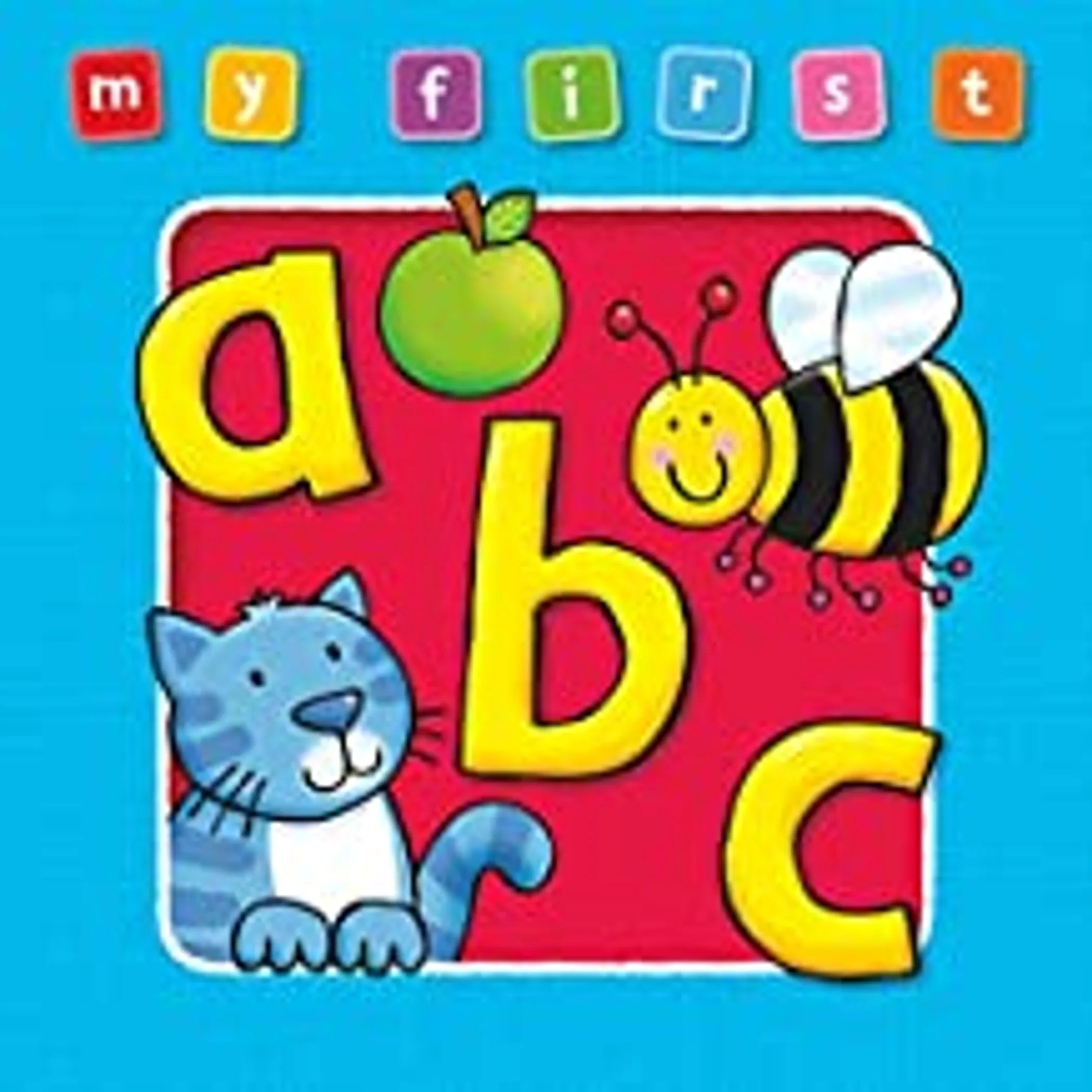 My First Abc Book - Bright & Colorful First Topics, Make Learning Fun (Age 0-3+)