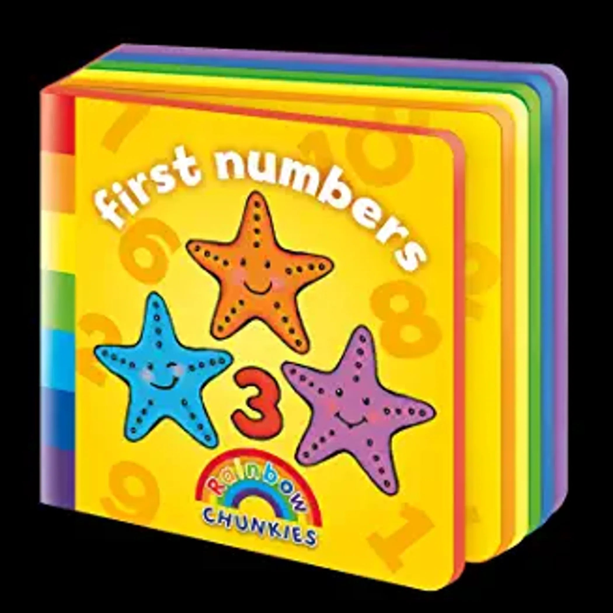 Rainbow Chunkies - First Numbers (A Foam Board Book) (Age 0-3)