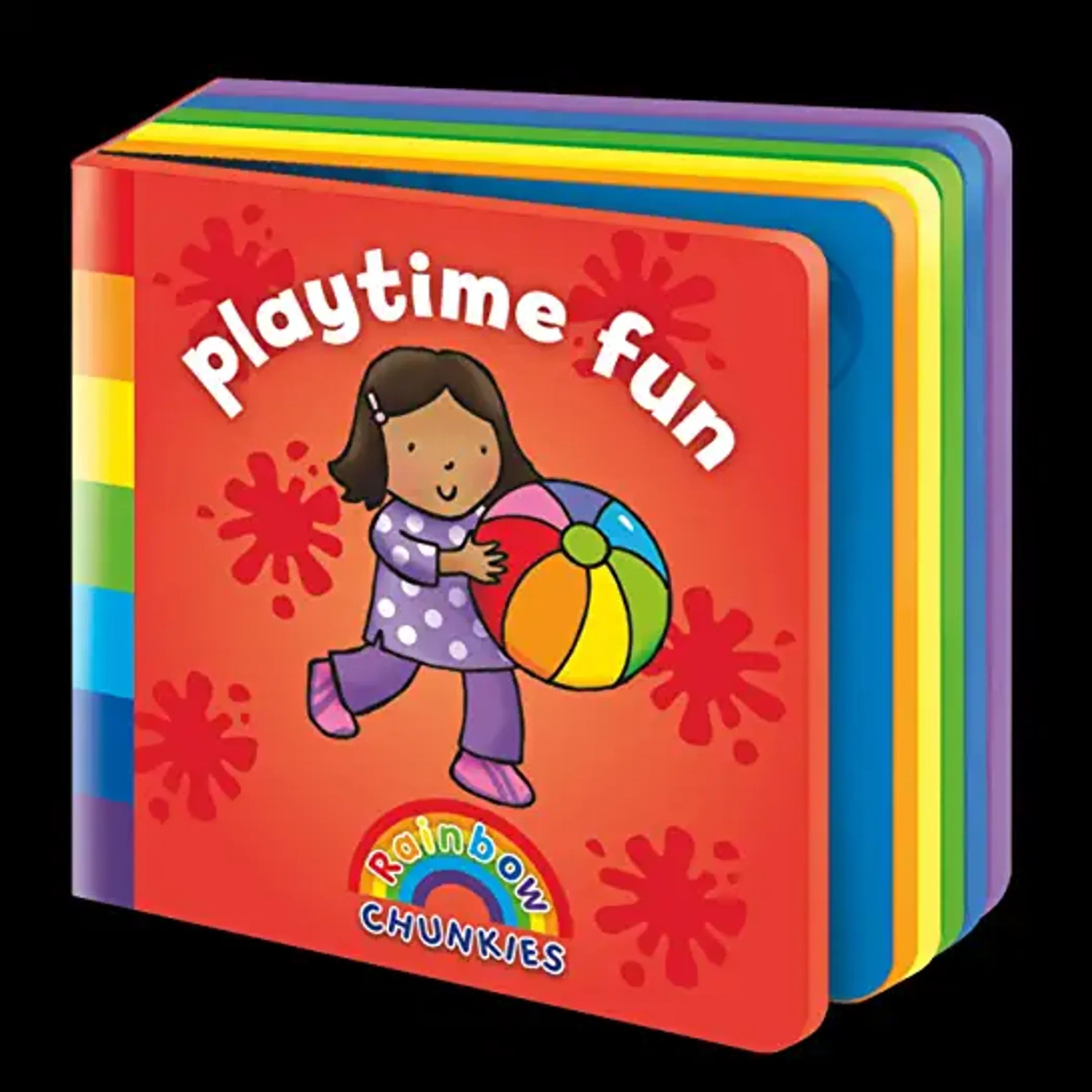 Rainbow Chunkies - Playtime Fun (A Foam Board Book) (Age 0-3)