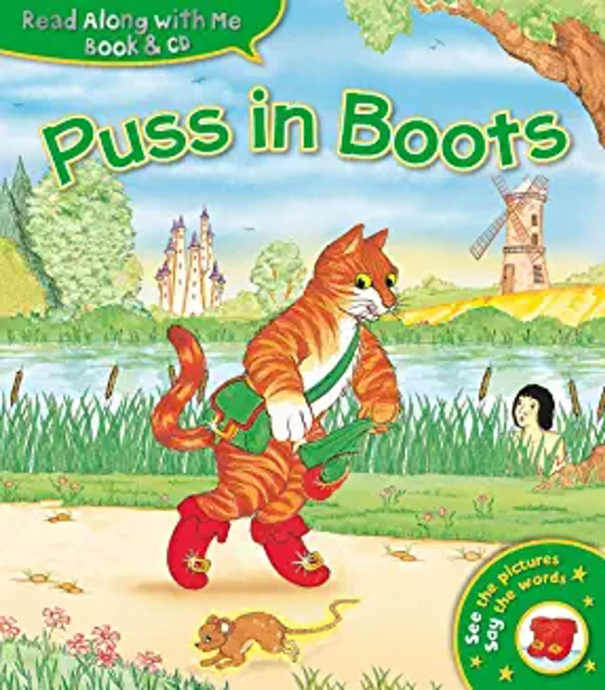 Read Along With Me - Puss In Boots, Book & Cd (Age (Age 4+)