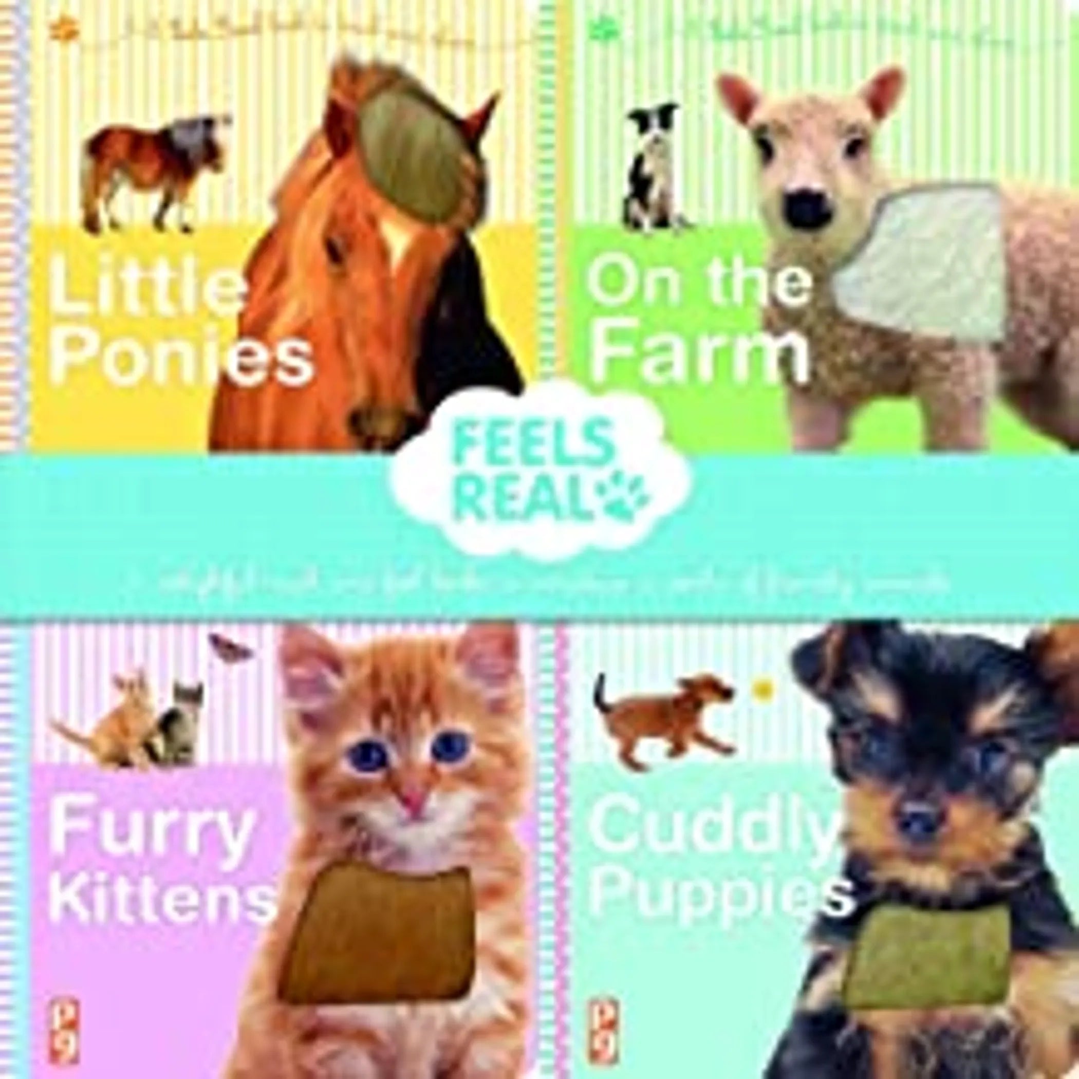 Feels Real Gift Set: All Four Titles In A Books-To-View Presentation (Age 0-4)