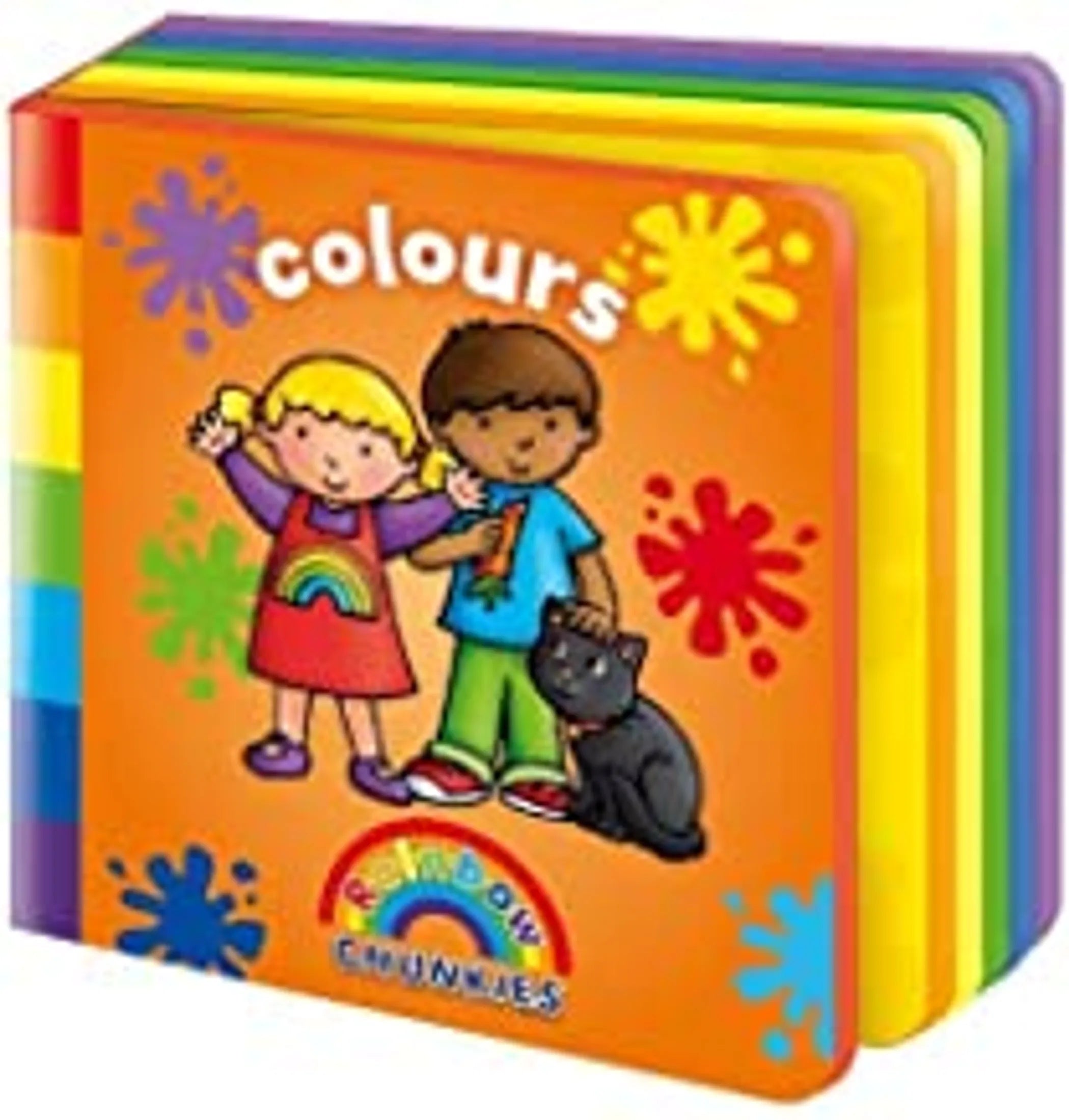 Rainbow Chunkies - Colours A Board Book With Bright, Bold Illustrations (Age 0-3)