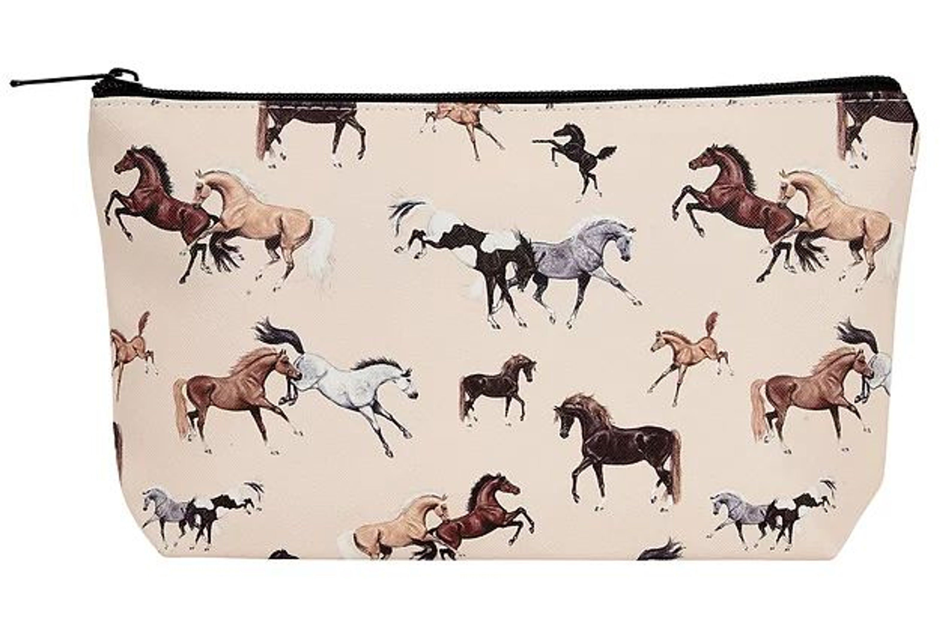 Awst Int'L 'Lila' Horses All Over Medium Cosmetic Pouch