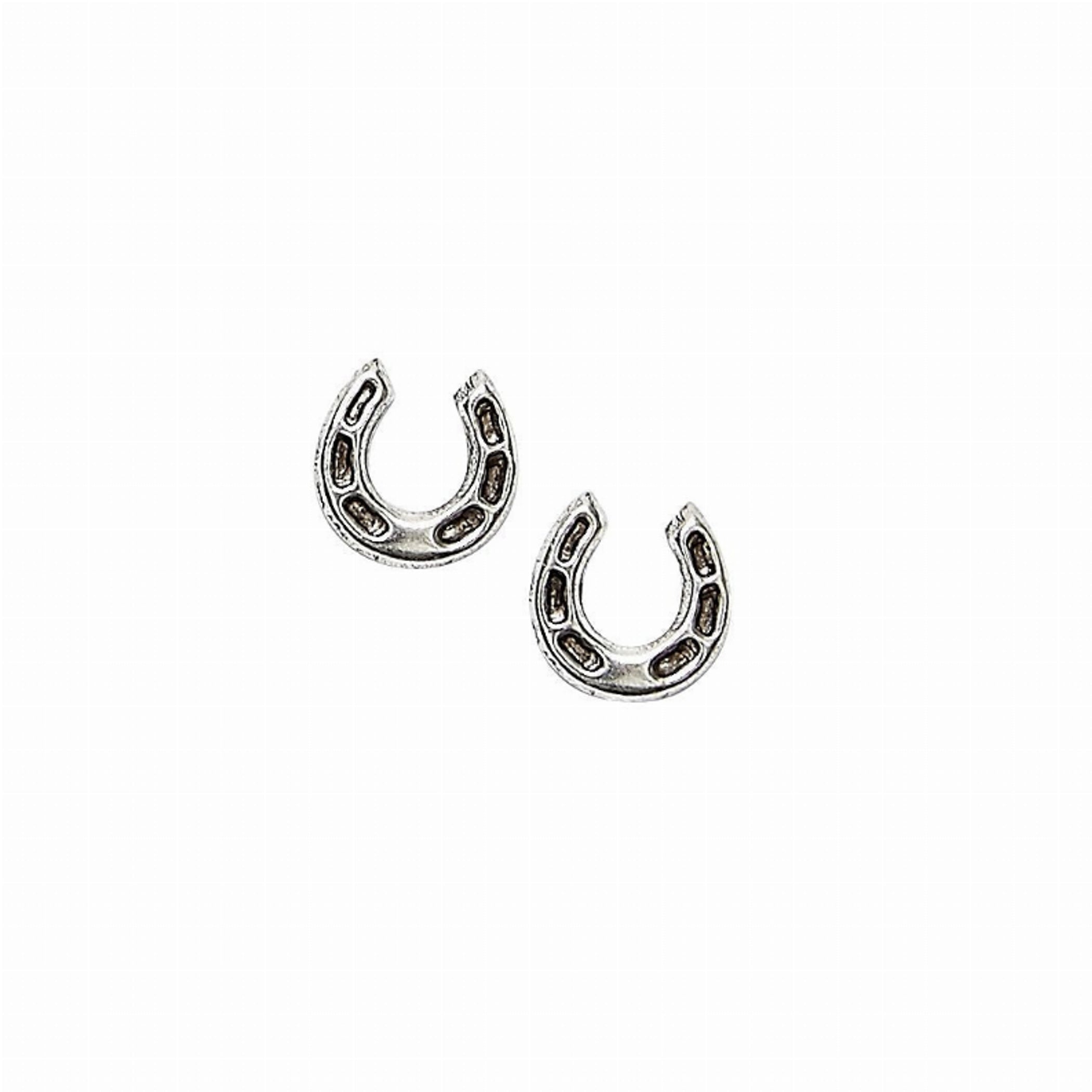 Awst Int'L Sterling Silver Horseshoes Earrings