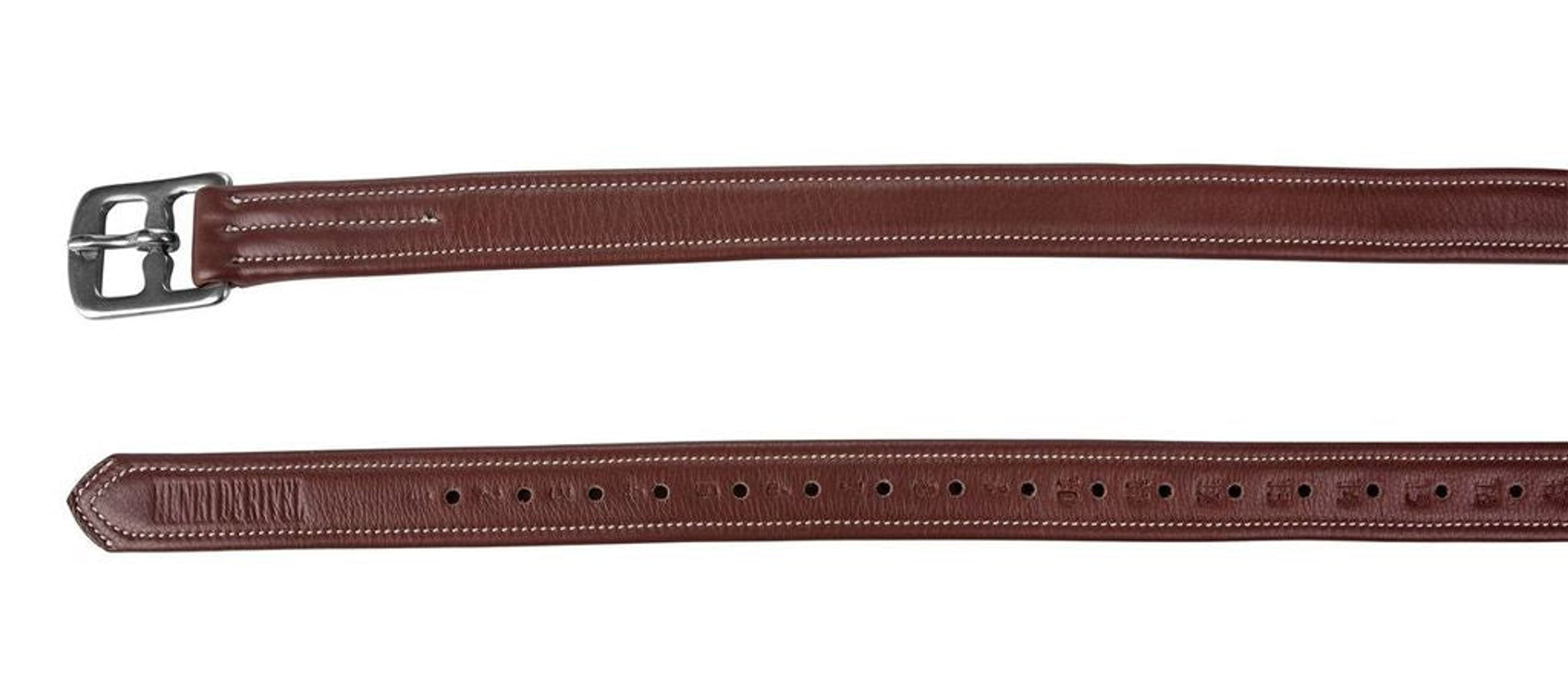Laureate By Henri De Rivel Triple Covered Stirrup Leathers With Flat Buckles