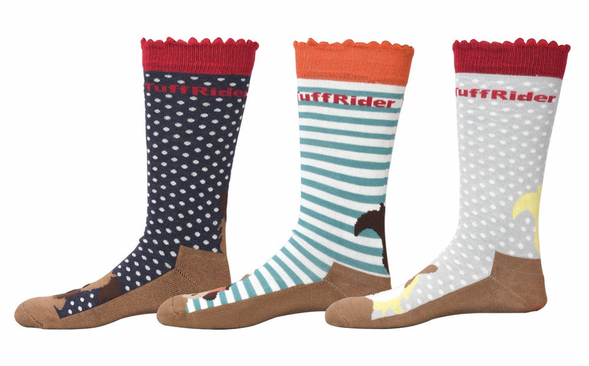 Tuffrider Aron Kids Socks - 3 Pack