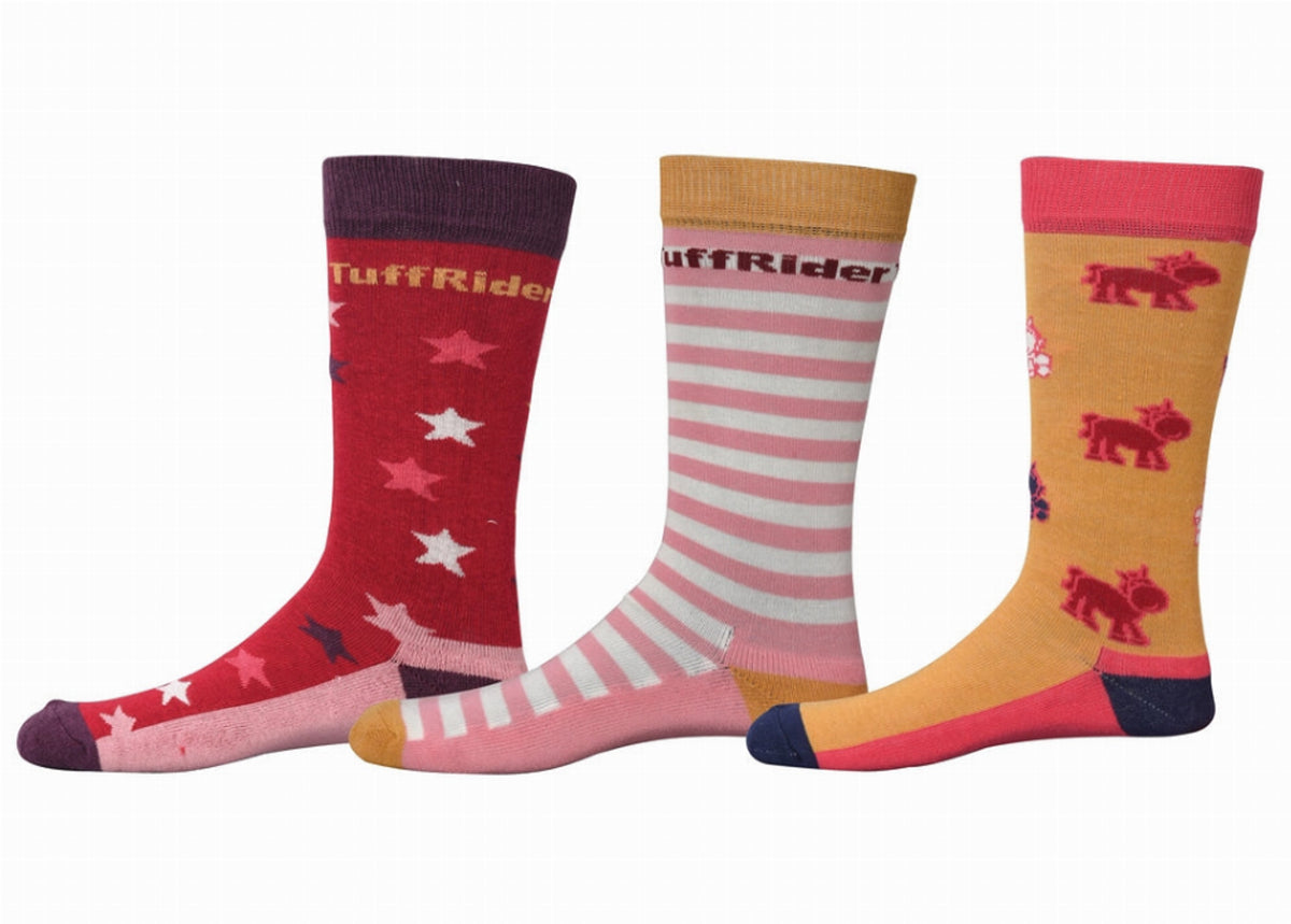Tuffrider Philip Kids Socks - 3 Pack