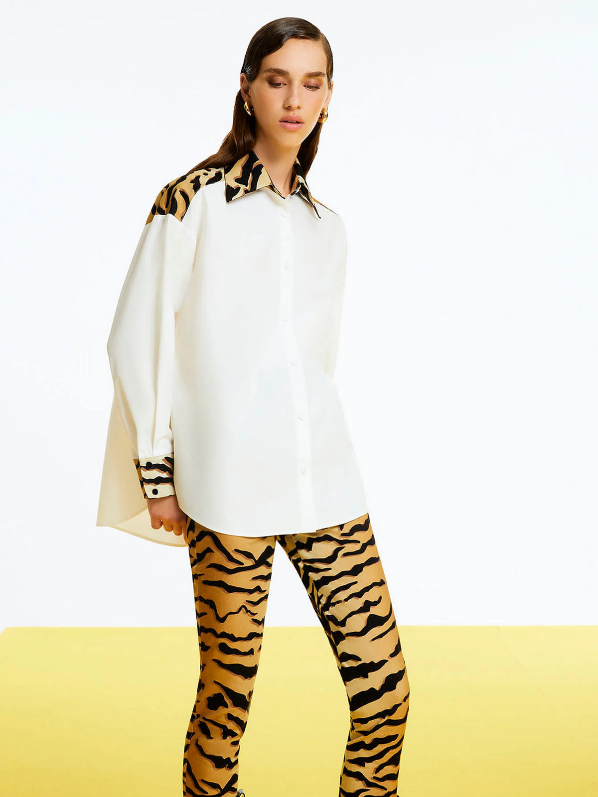 Tiger Print Shirt