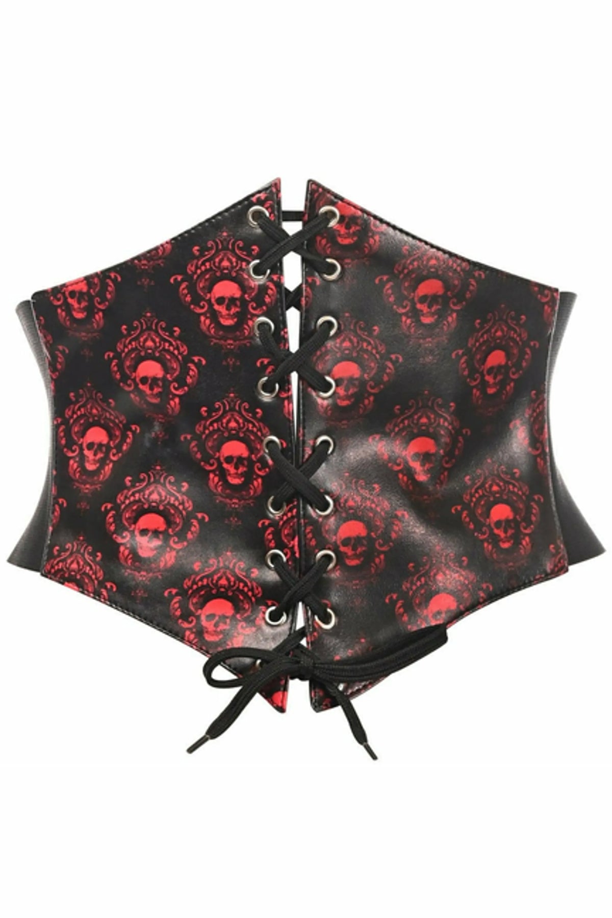 Lavish Lace-Up Corset Belt Cincher