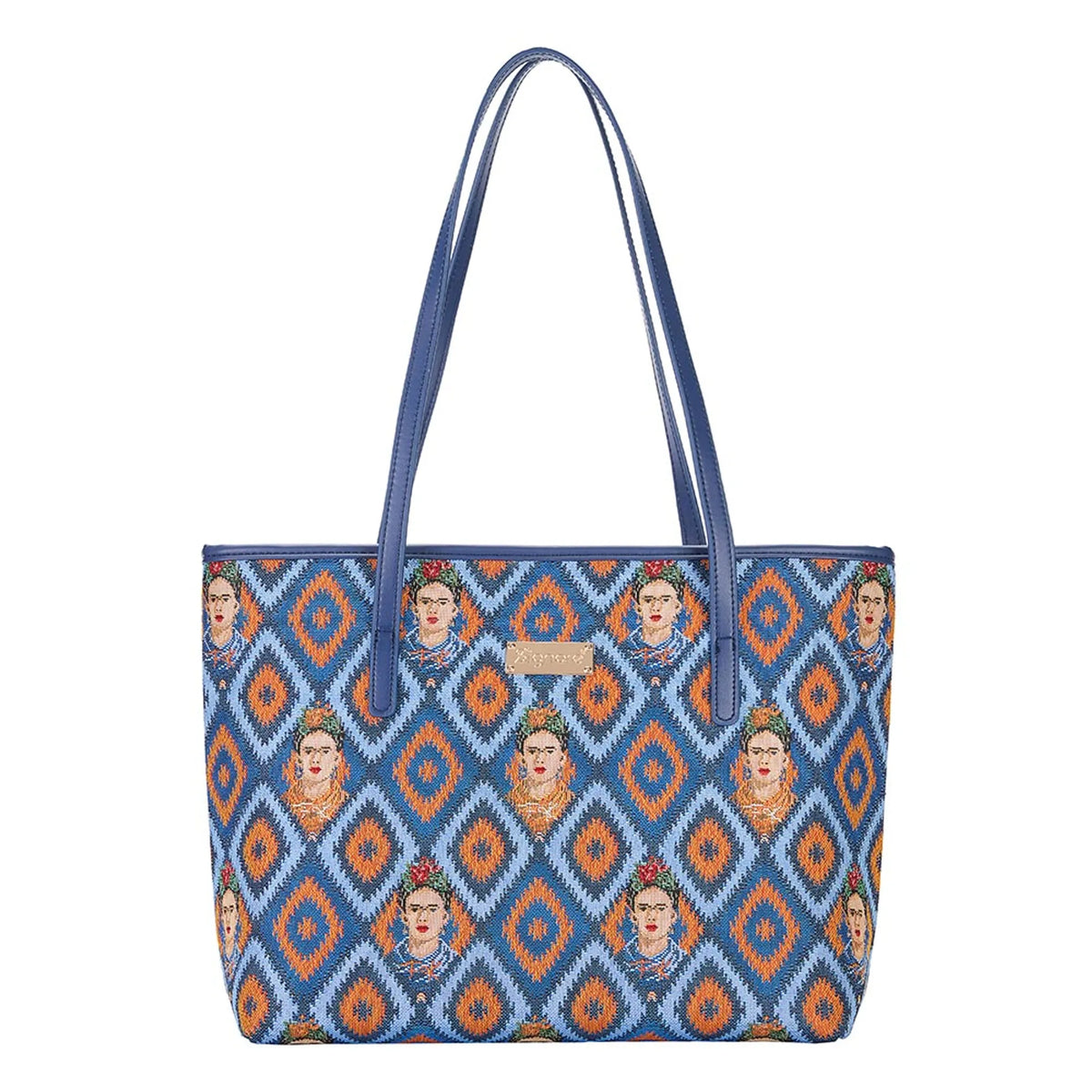 Frida Kahlo College/Shoulder Tote Bag