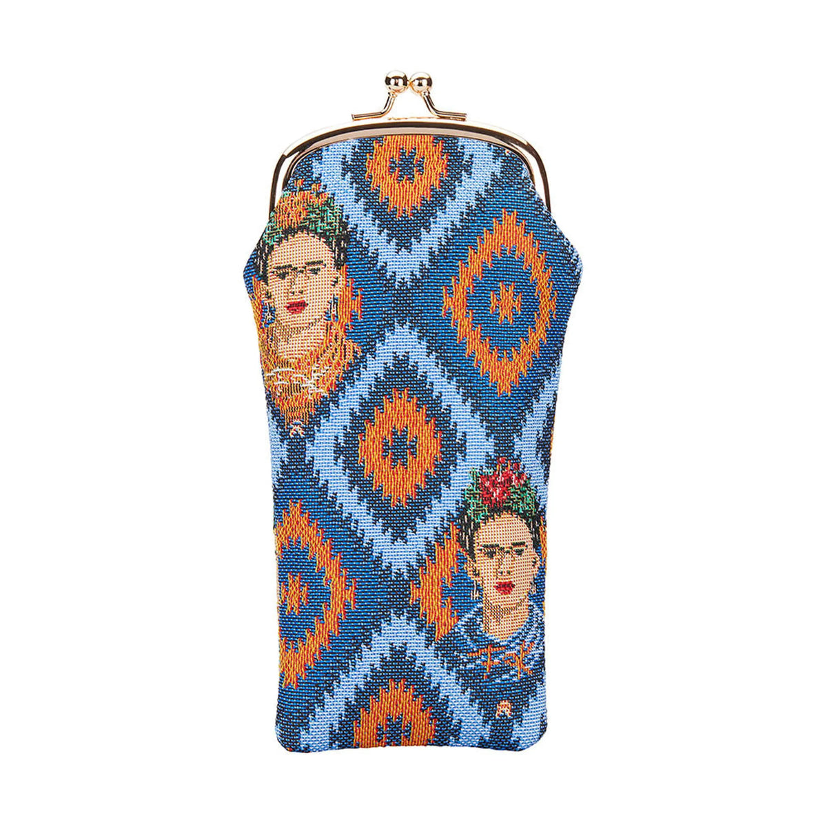 Frida Kahlo Glasses Sunglasses Pouch Case