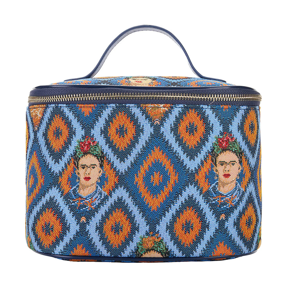 Frida Kahlo Icon Toiletry Vanity Travel Bag