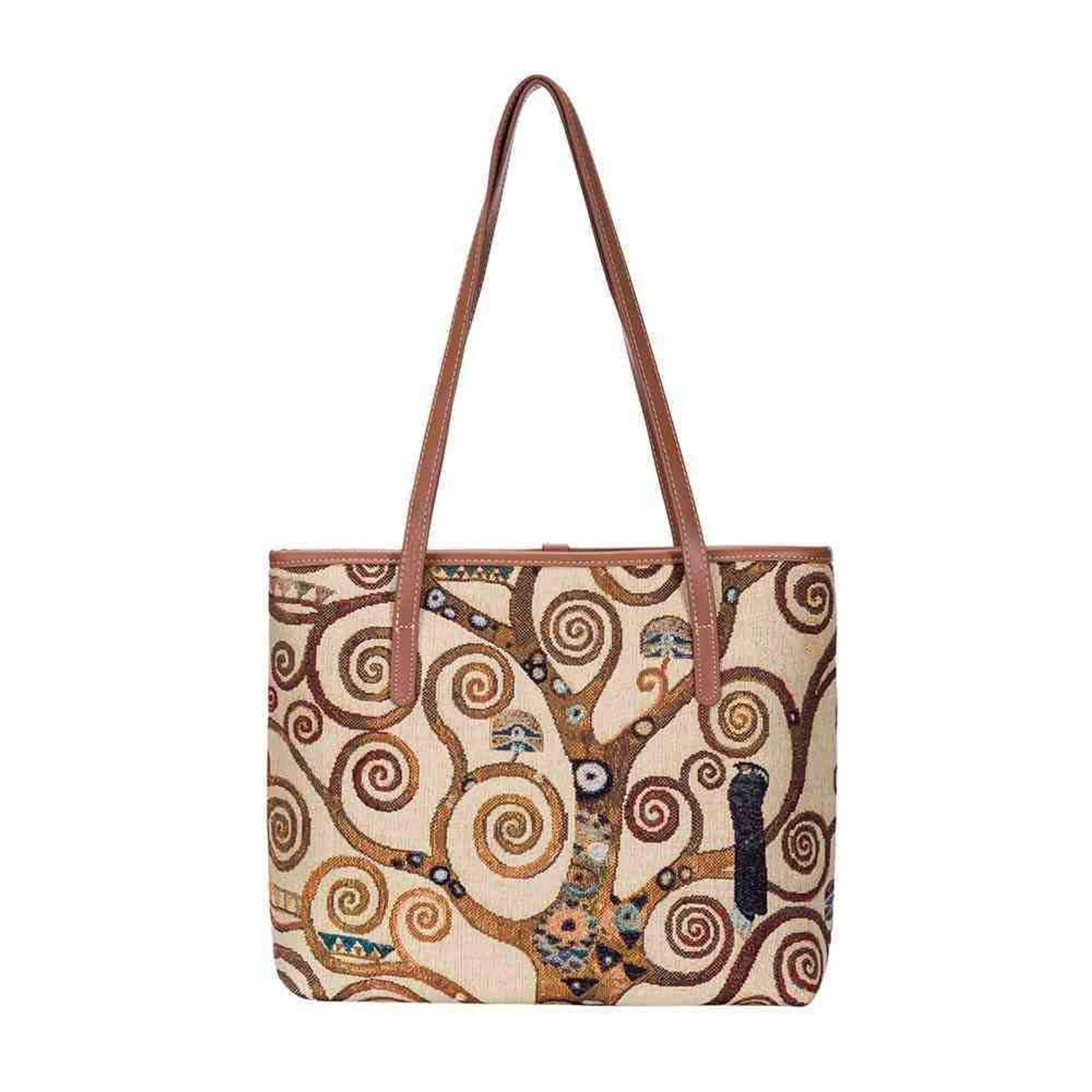 Gustav Klimt Tree Of Life College/Shoulder Tote Bag