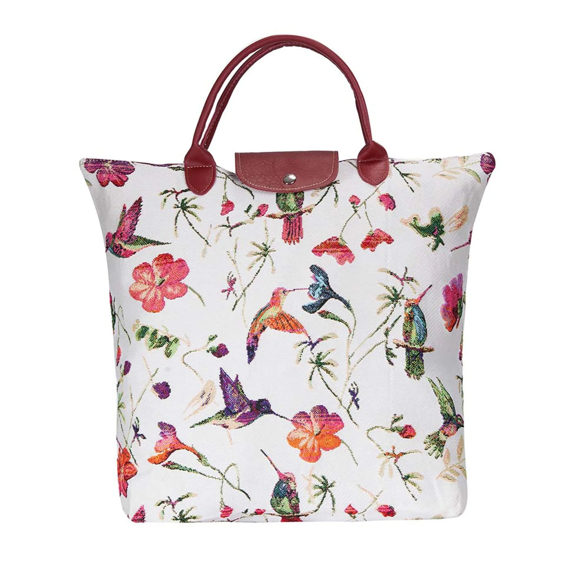 Hummingbird Foldaway Grocery Bag