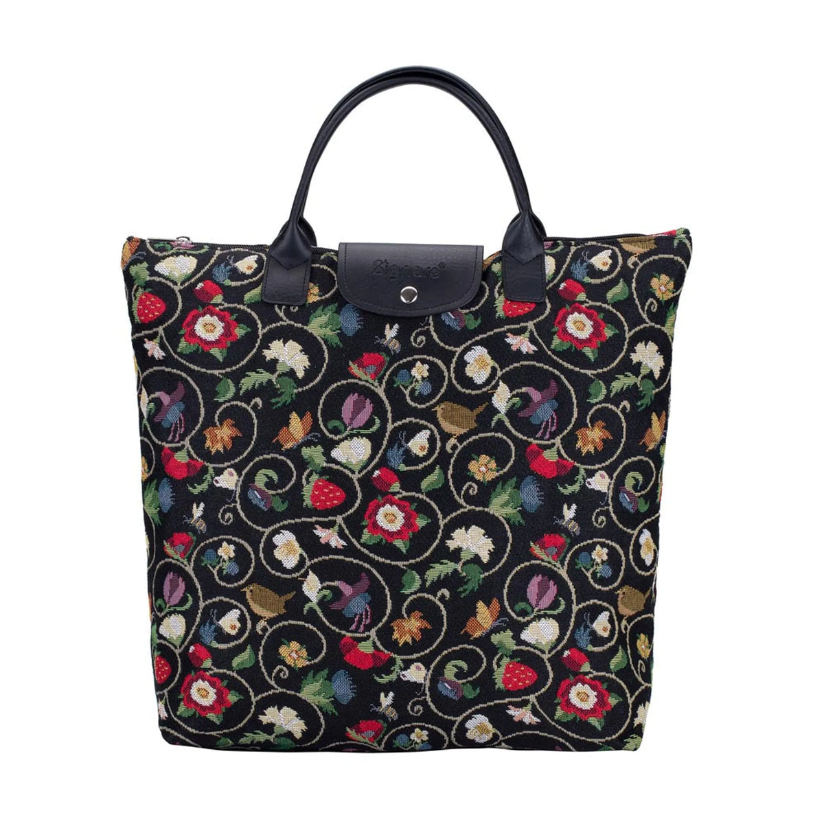 Jacobean Dream Foldable Reusable Grocery Bag