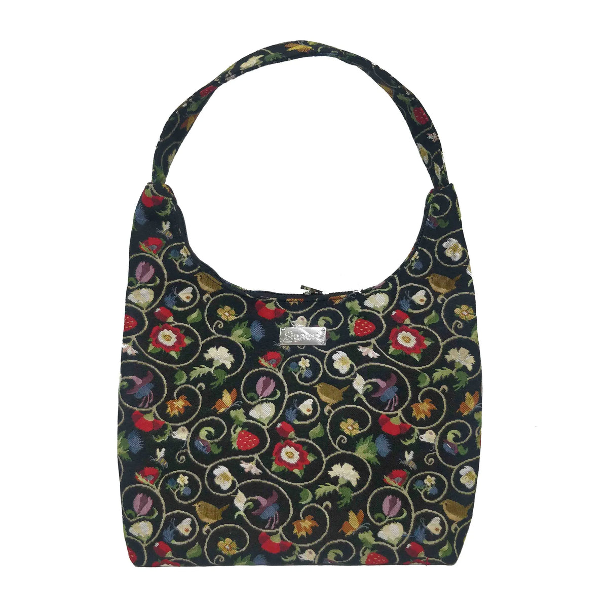Jacobean Dream Hobo Handbag Shoulder Bag