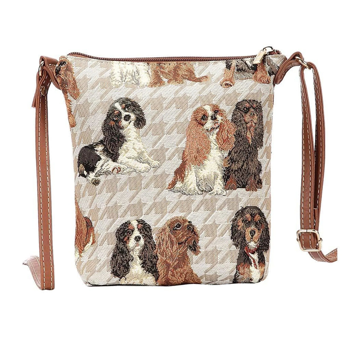 King Charles Cavalier Spaniel Sling Bag Purse Crossbody