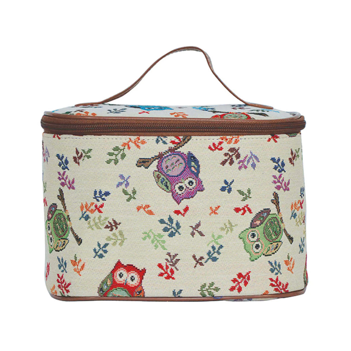 Owl Toiletry Vanity Travel Bag