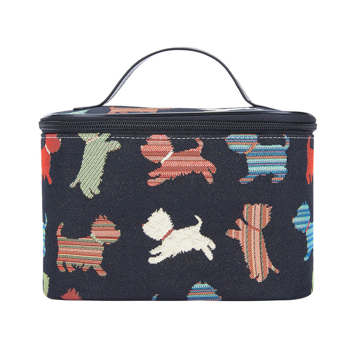 Playful Puppy Toiletry Vanity Travel Bag