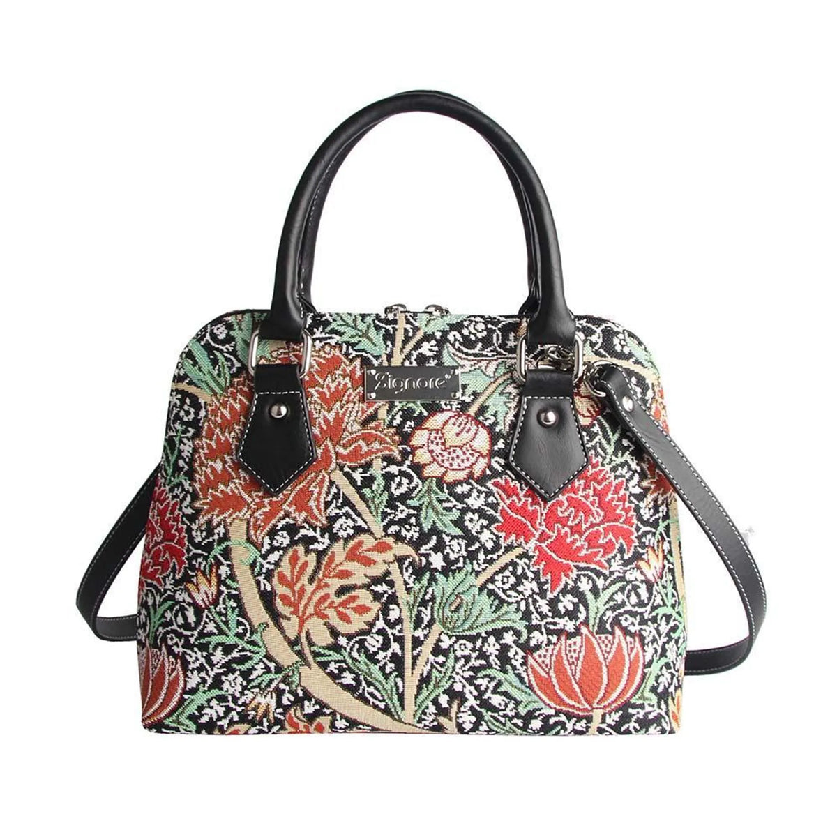 William Morris The Cray Convertible Top Handle Purse Handbag