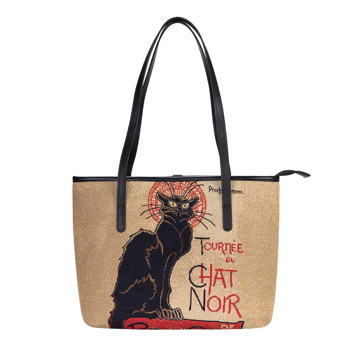 Steinlen - Tournee Du Chat Noir College/Shoulder Tote Bag