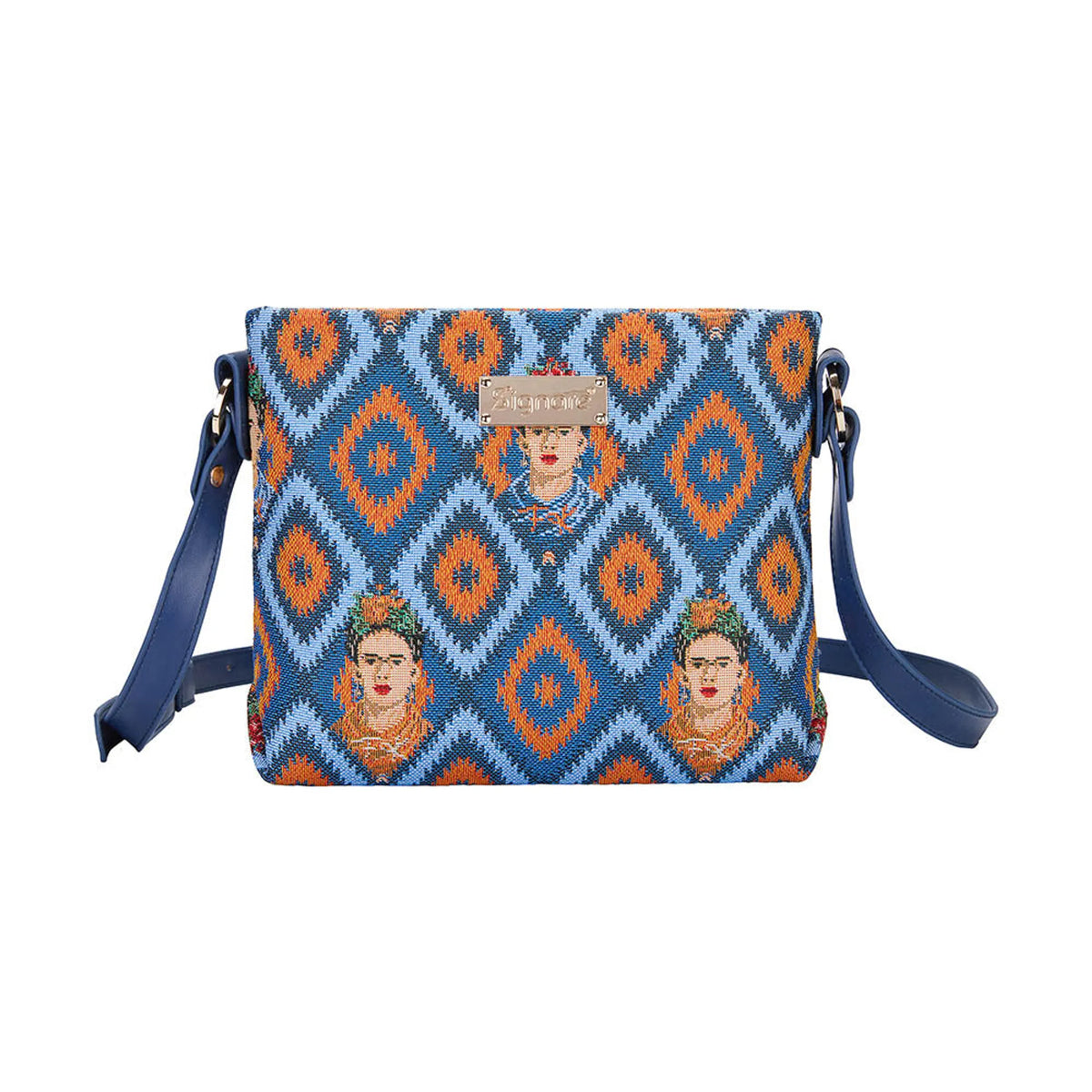 Frida Kahlo Icon Cross Body Bag Purse Handbag