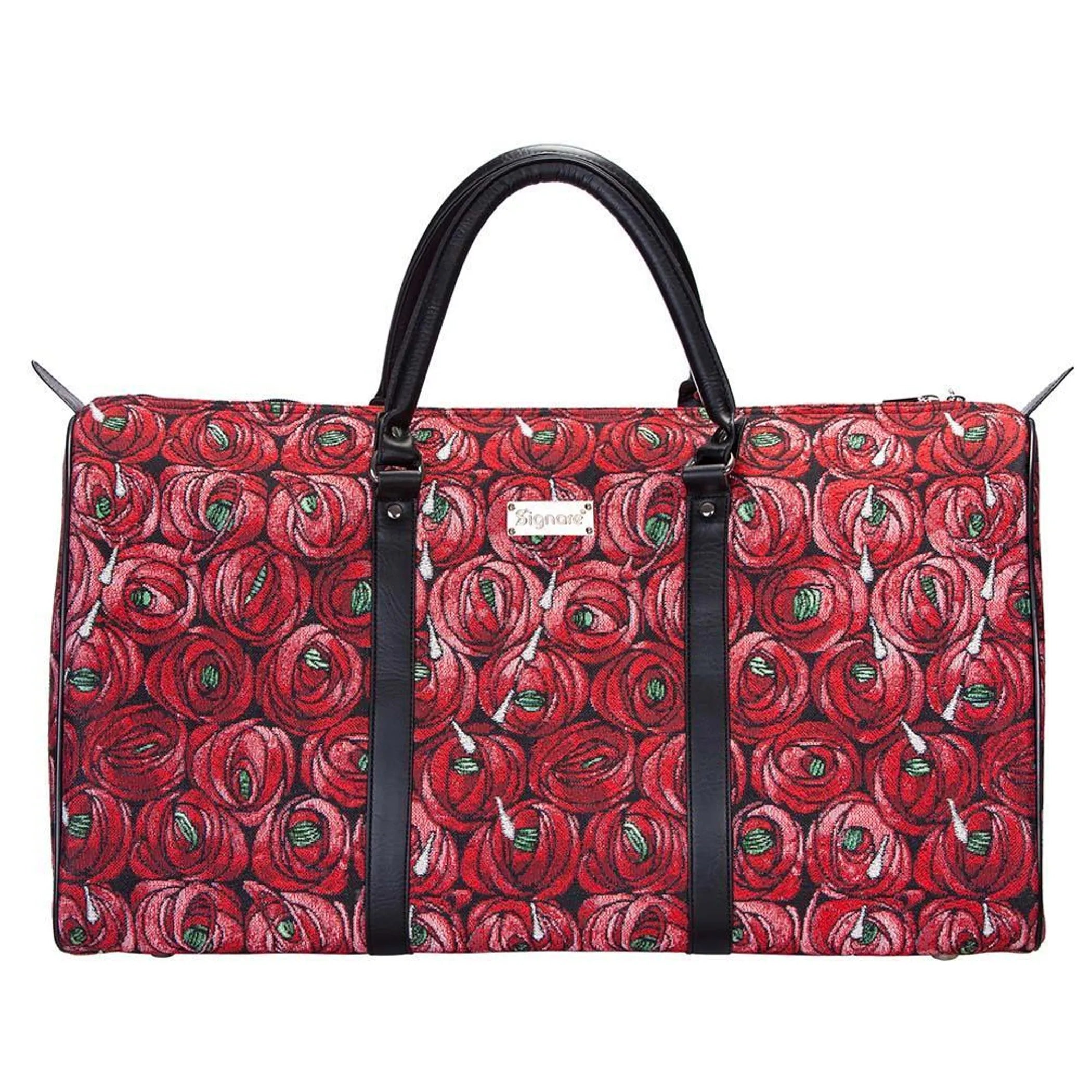 Rennie Mackintosh Rose and Teardrop Big Holdall/Duffel Bag