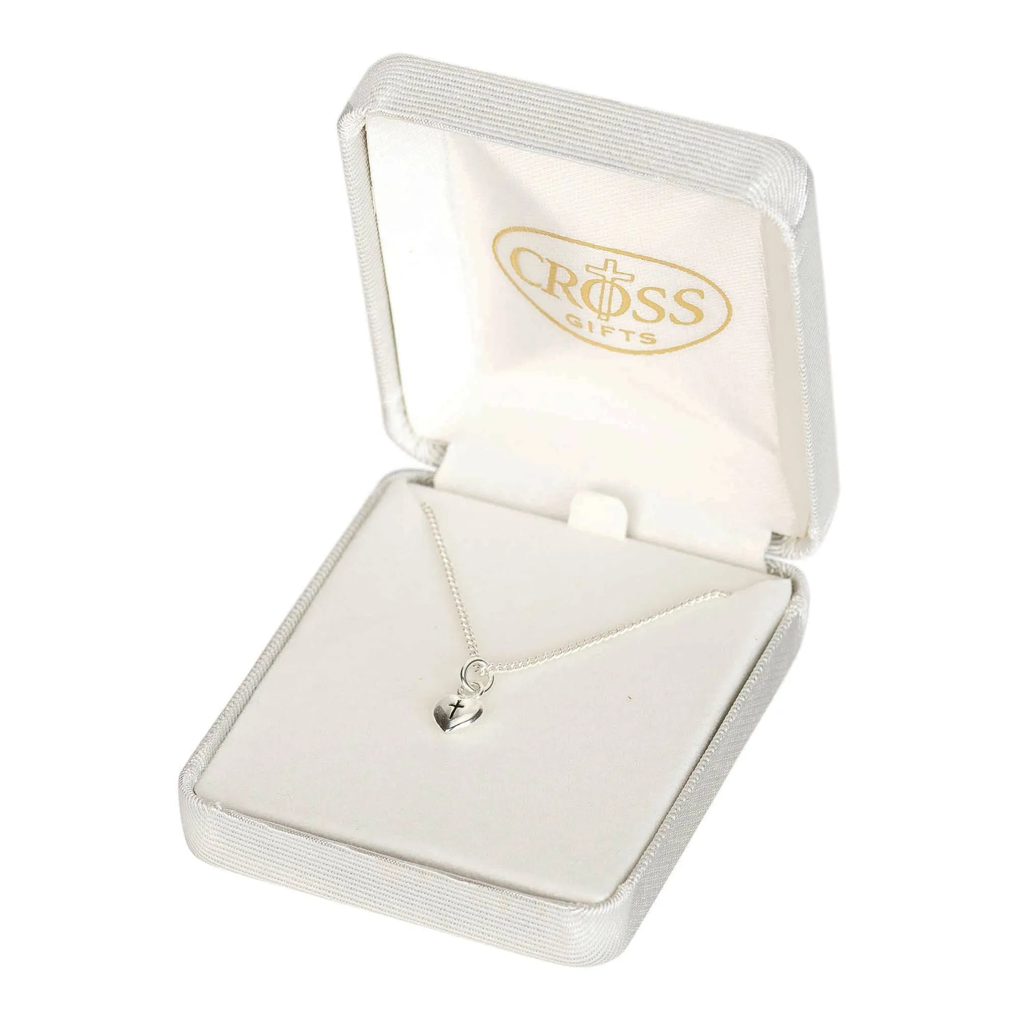 Nk-Puff Heart Silver Plate 1/4-13'Ch-Dbx