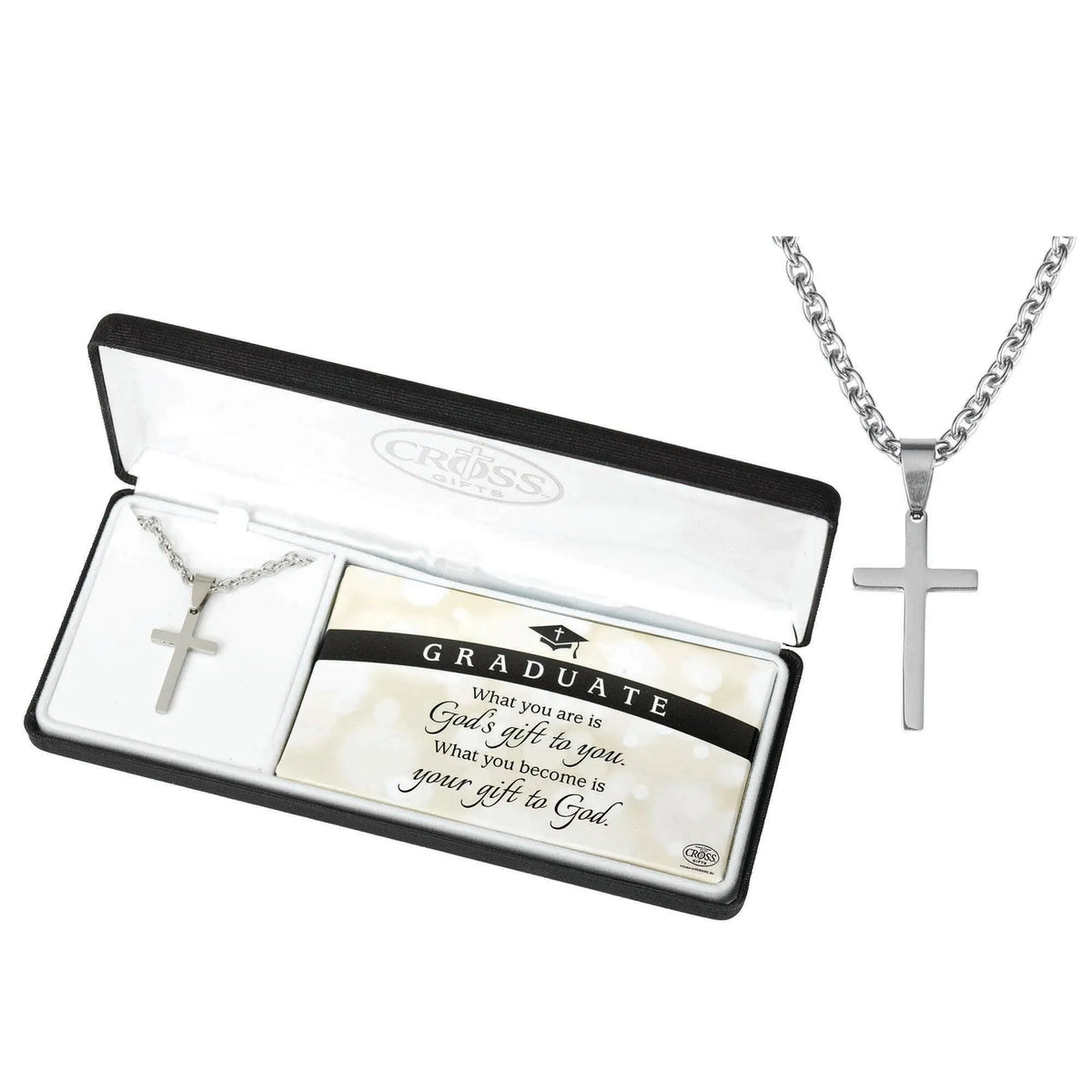 Nk God'S Gift Boxcross Stainless Steel