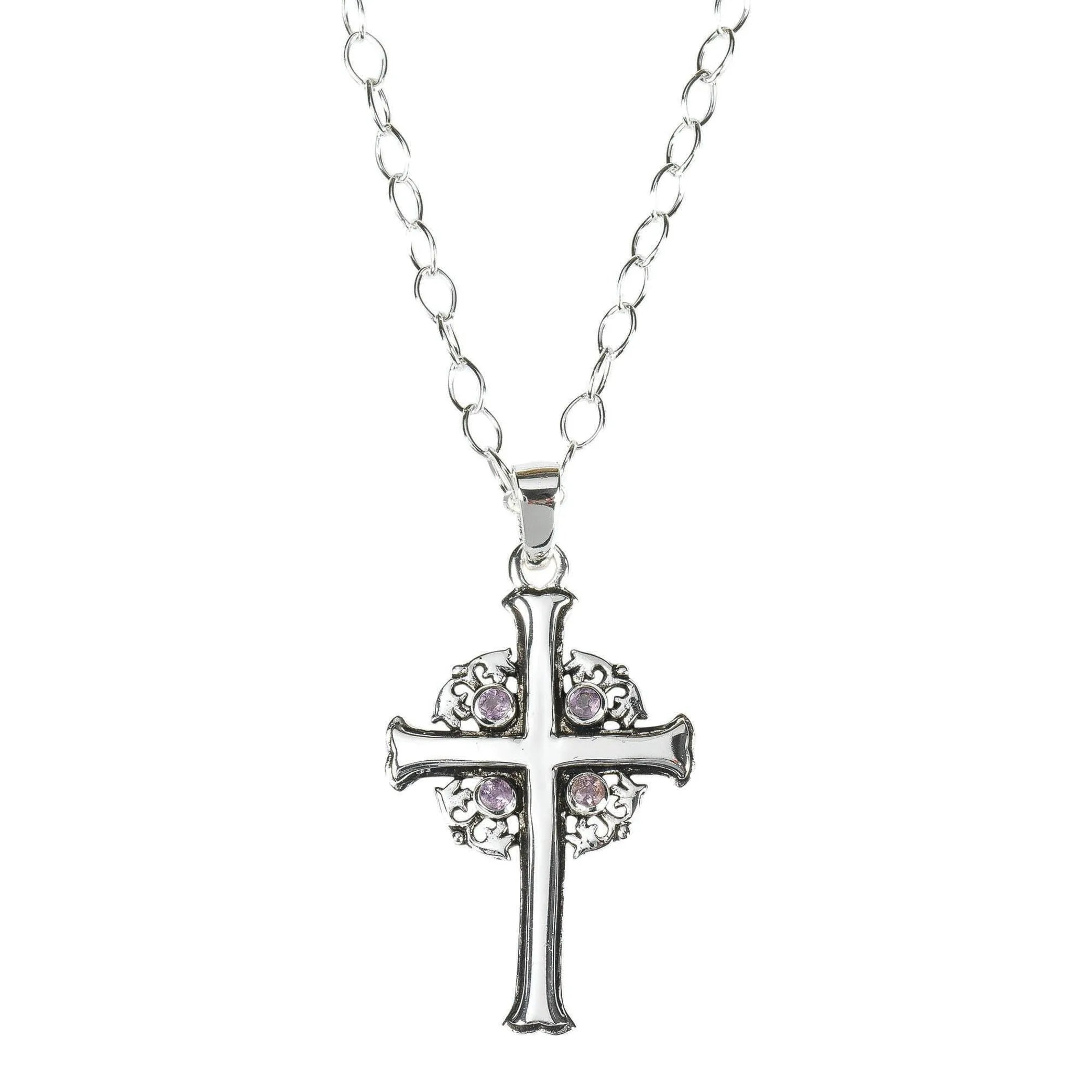 Nk Spandrelcross Amethyst Ss