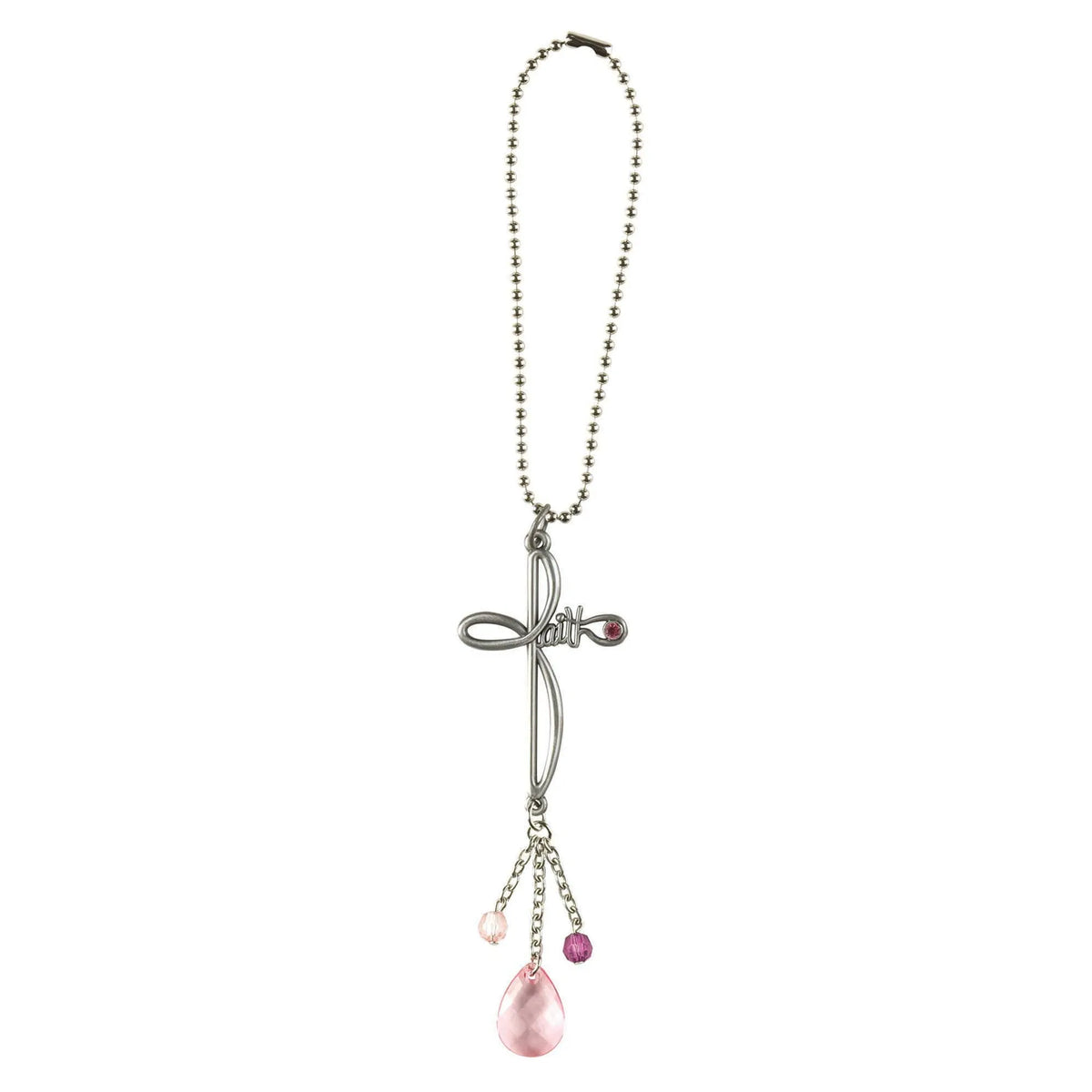 Shn Chm Cross Faith Stone Zinc Al
