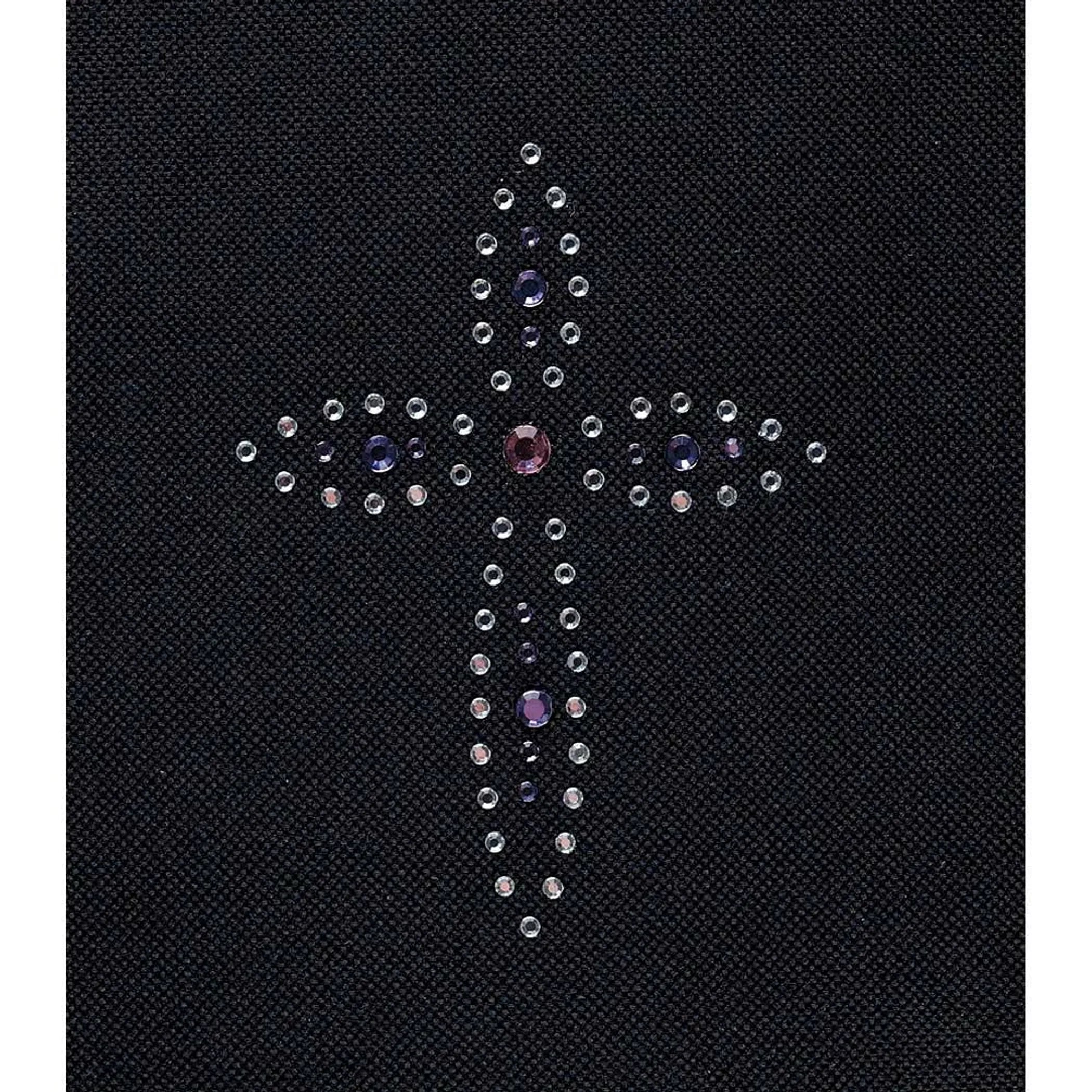 Floral Cross Rhinestone Iron