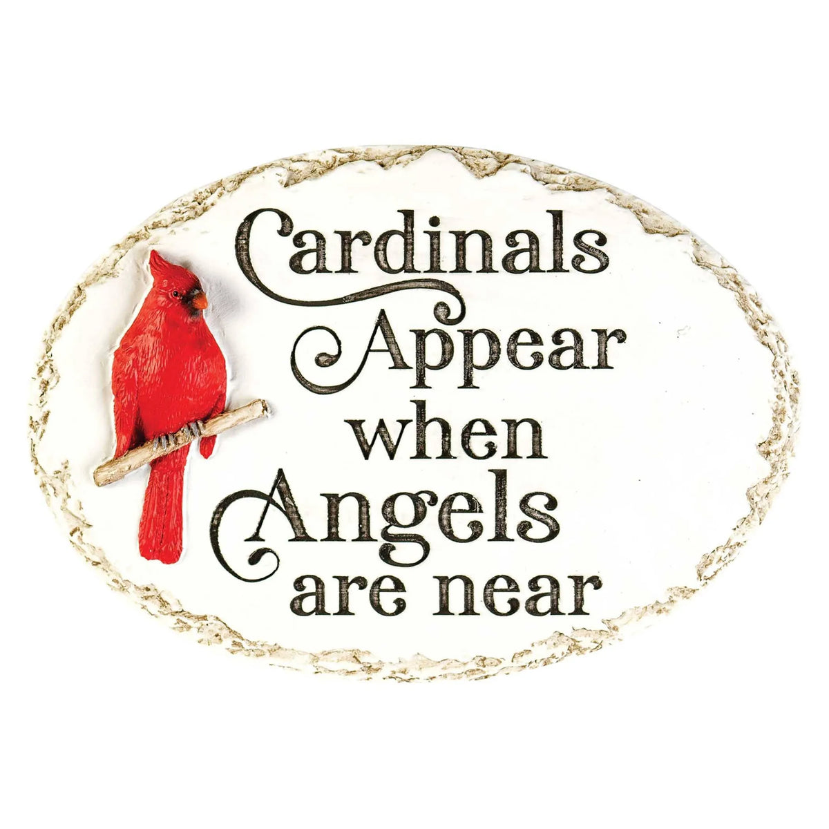 Cardinals Appear Stepping Stone Resin