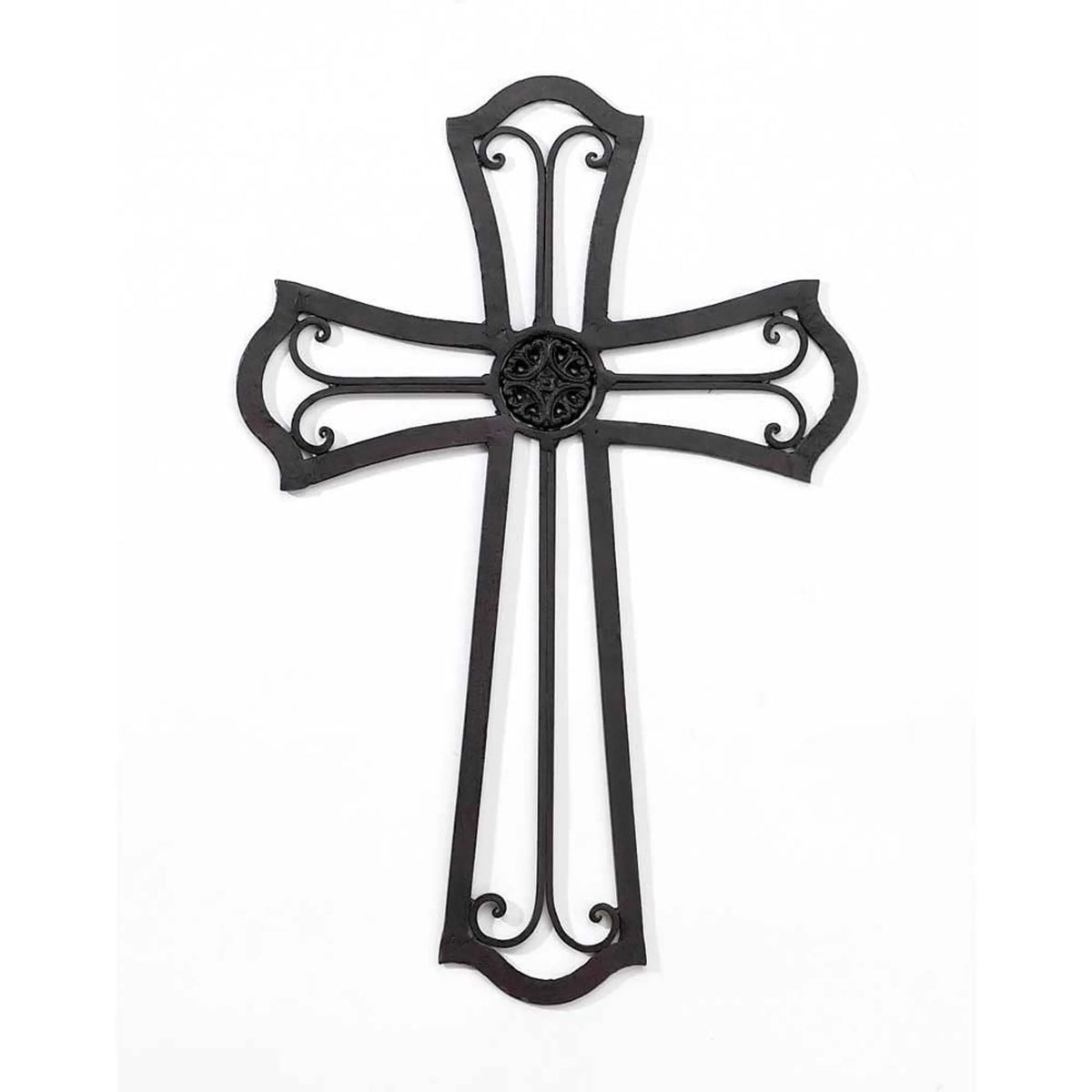 Wall Cross With Medallion