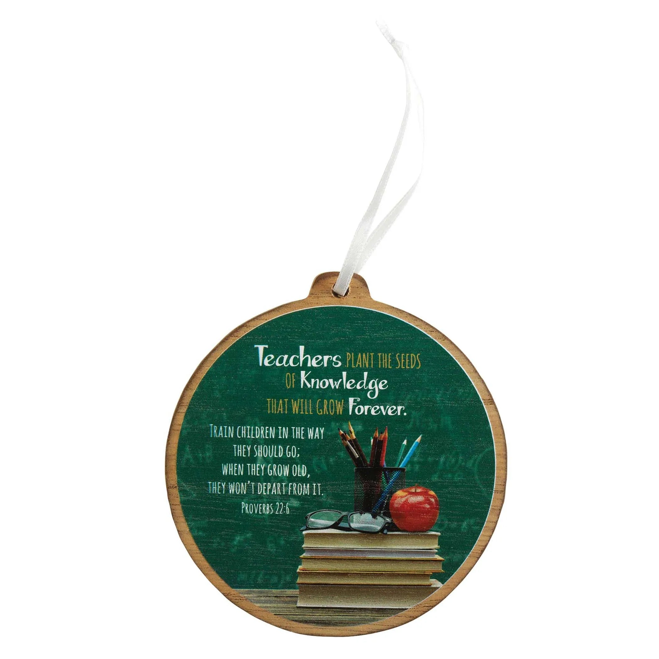 Ornament Teacher Plant The Seed Mdf