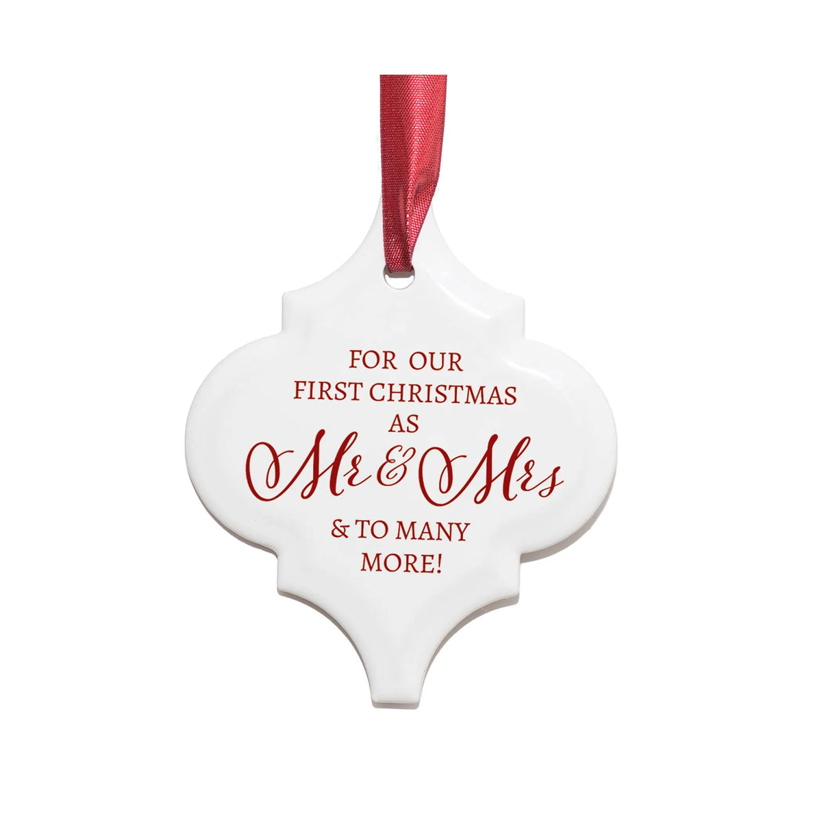Ornament Mr. & Mrs. First Christmas