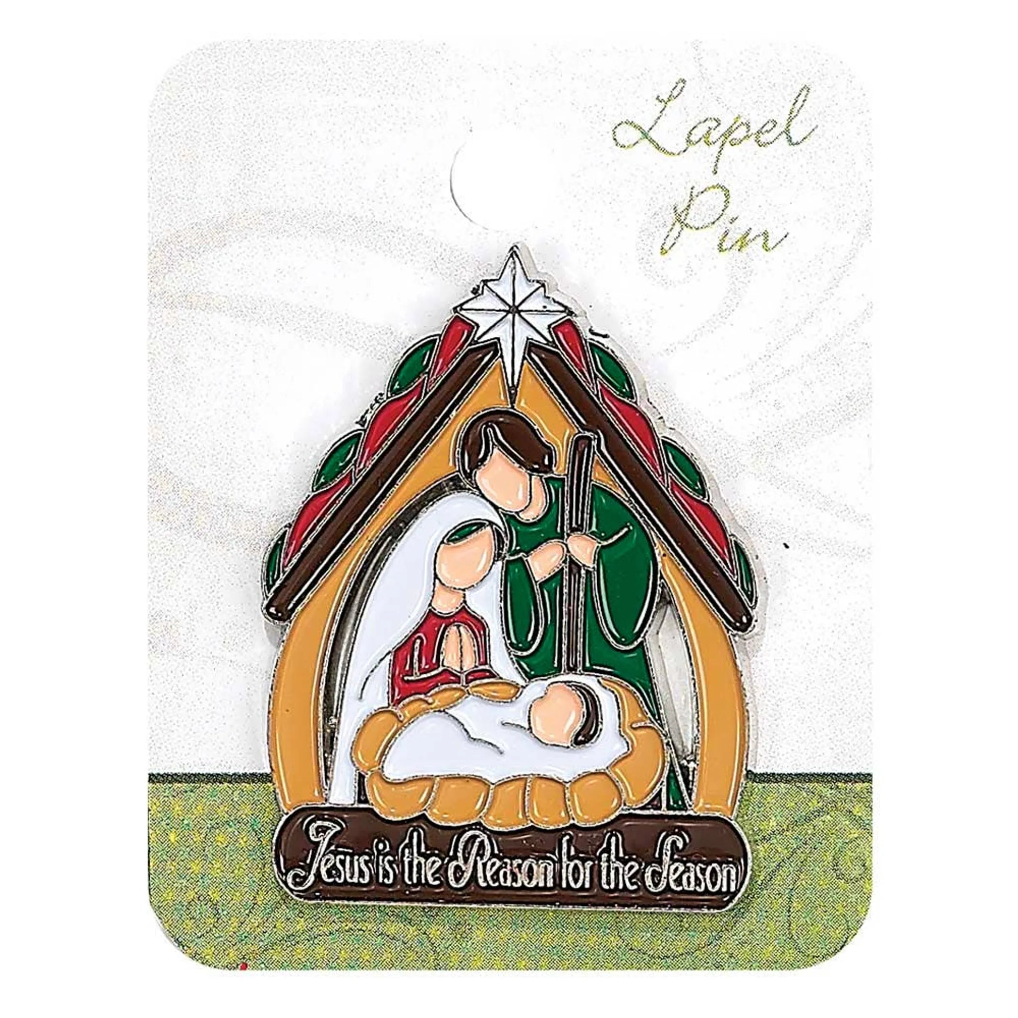 Lapel Pin Jesus Is The Reason